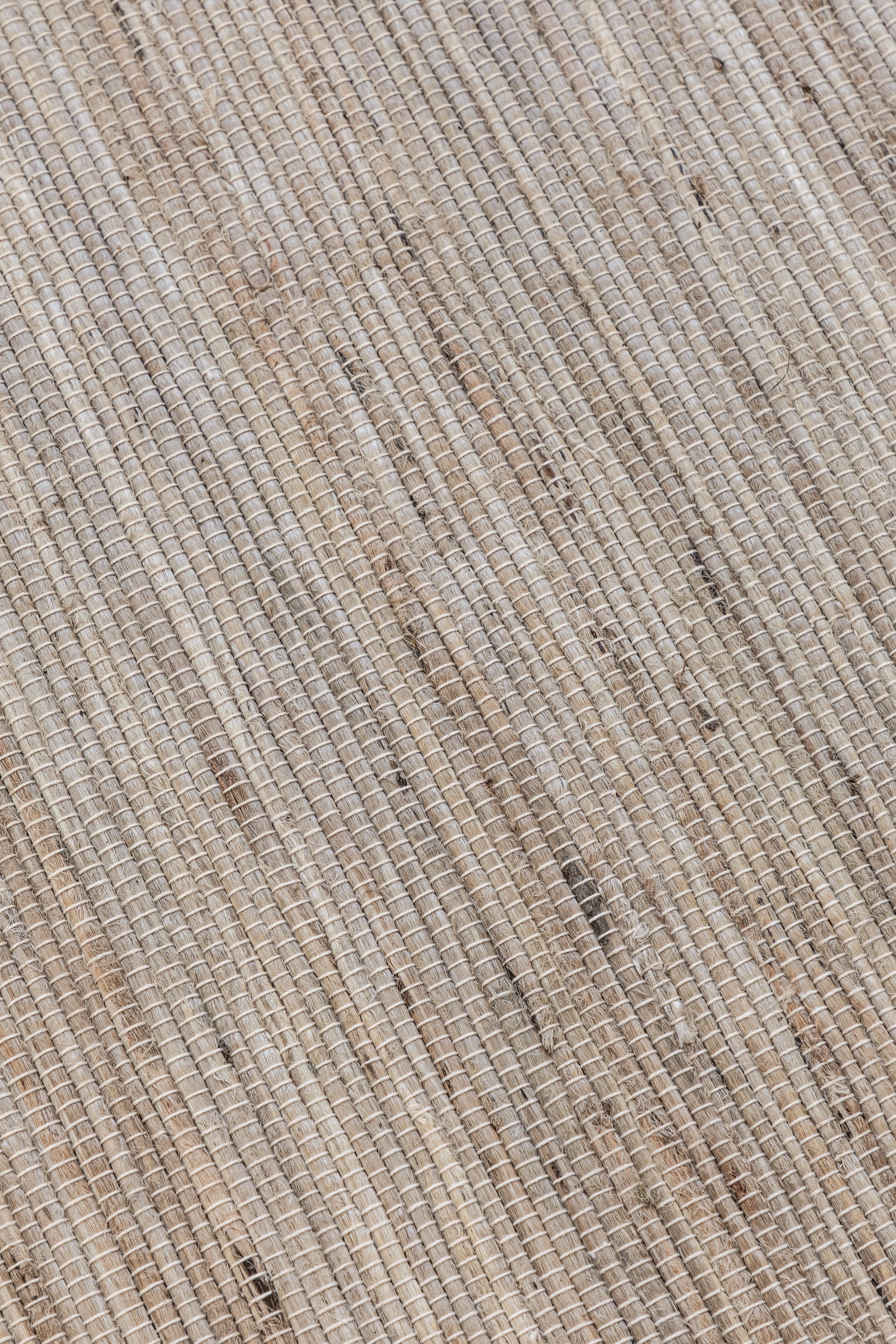 HANDLOOM JUTE TÆPPE, GRÅ BRUN - 105962