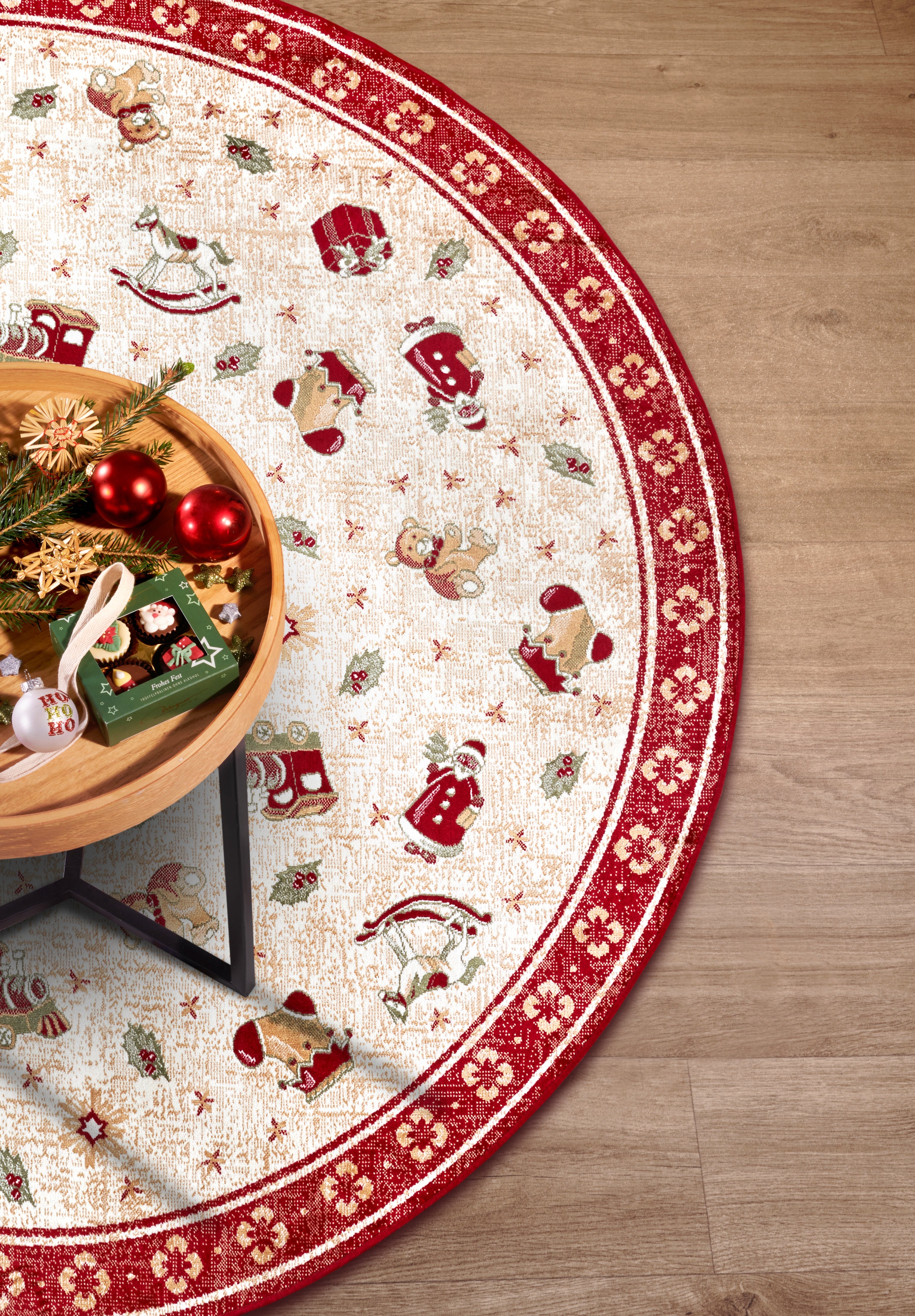 VILLEROY & BOCH TOY'S DELIGHT JULETÆPPE, 106217 RØD-MULTI