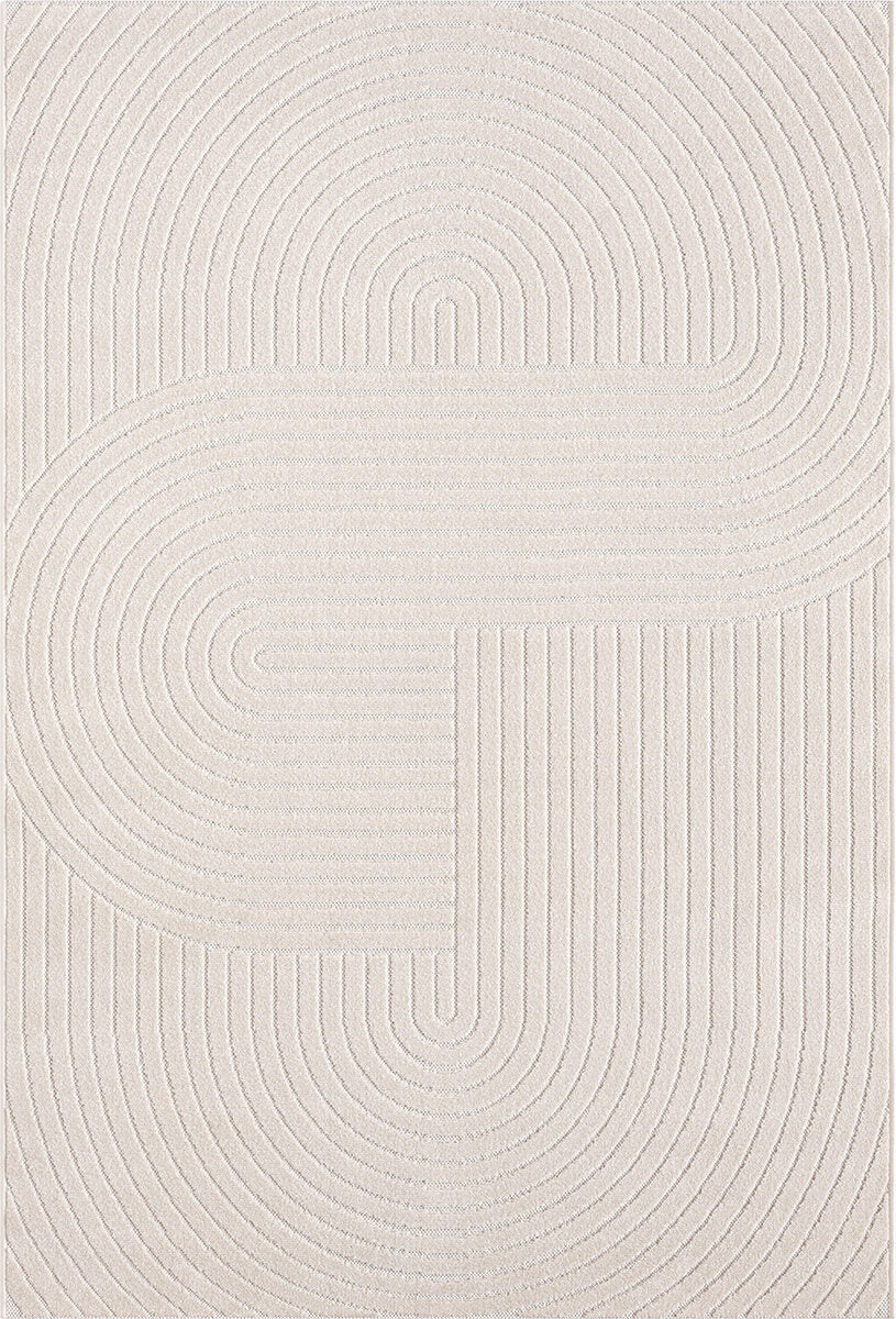 TENERIFE MODERNE FLADVÆVET TÆPPE, 54221 260-CREME