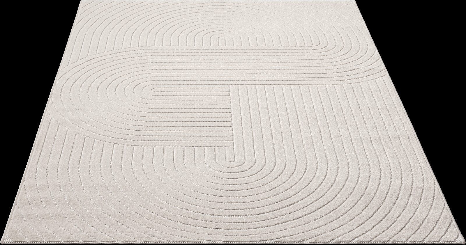 TENERIFE MODERNE FLADVÆVET TÆPPE, 54221 260-CREME