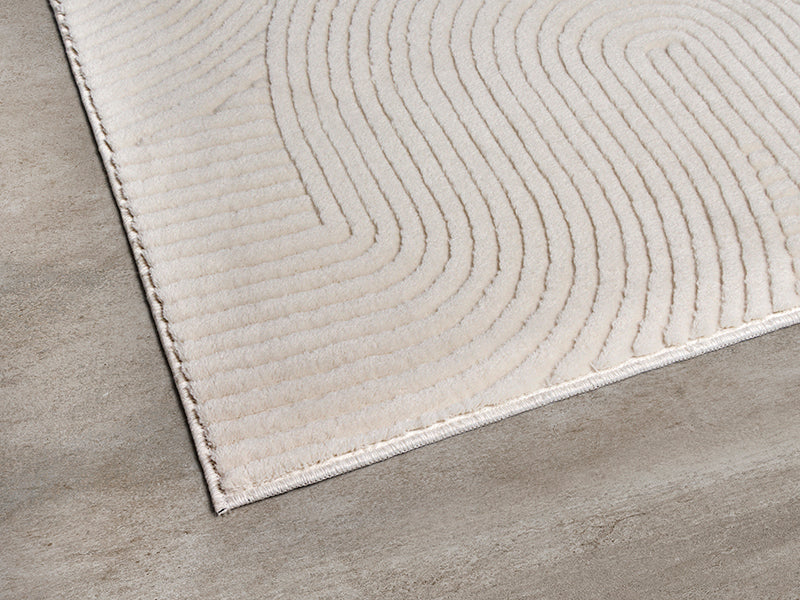 STILO MODERNE TÆPPE, 390 60 CREME