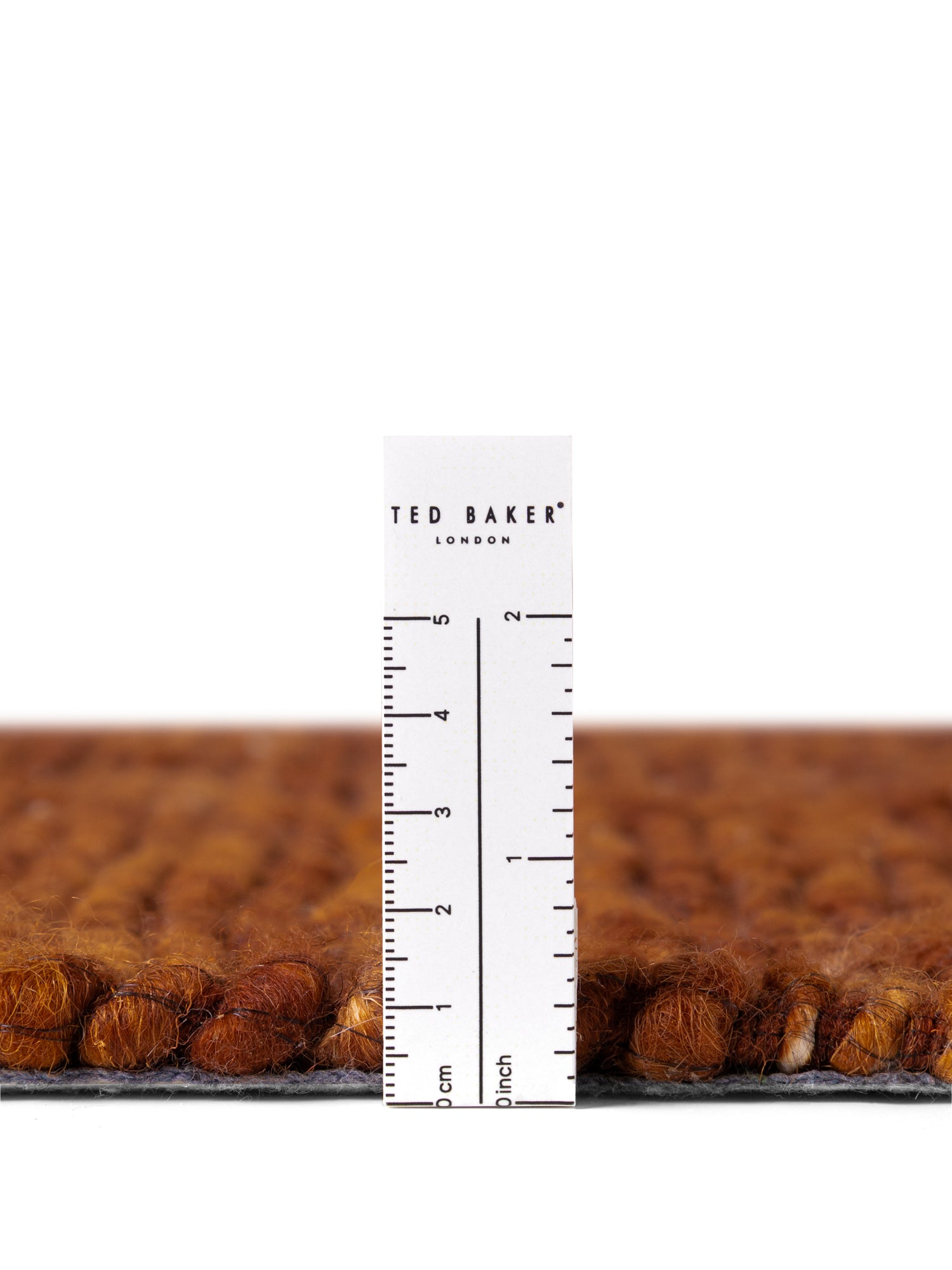 TED BAKER BEXLEY ULDTÆPPE, WOOLWICH BROWN