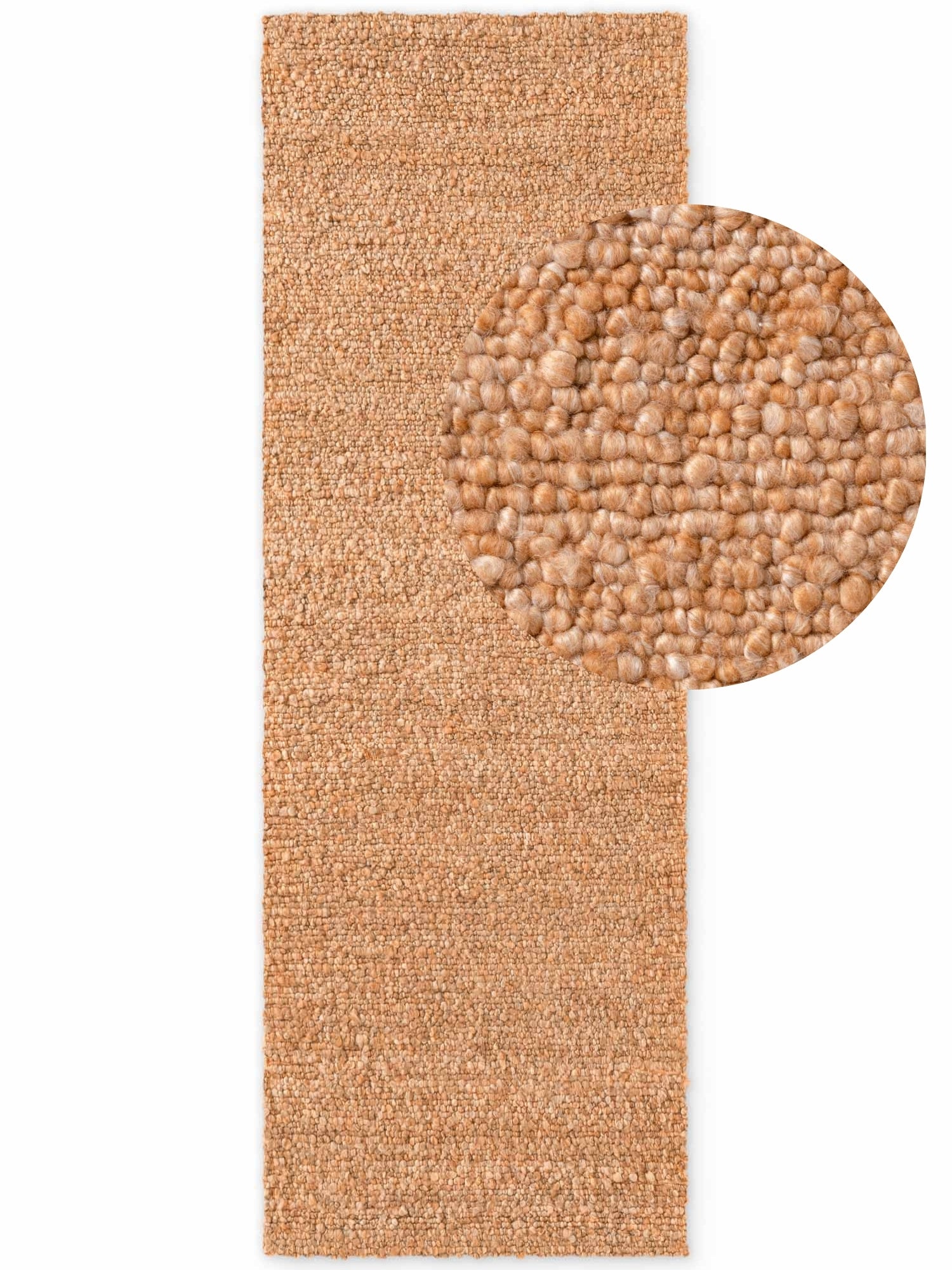 TED BAKER NOTTING HILL SOFT BOUCLE KORTLUVET TÆPPE, PORTOBELLO BEIGE