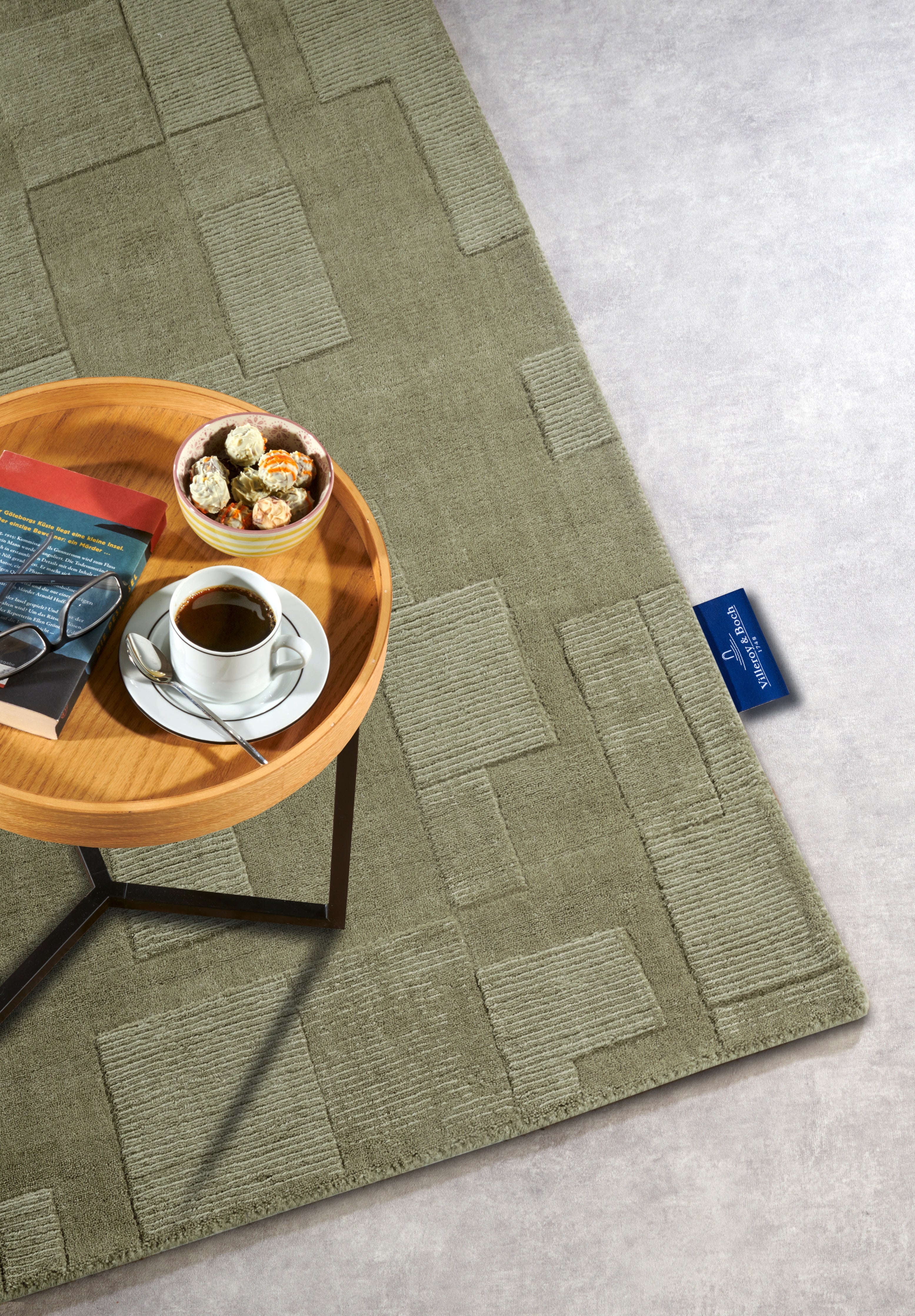 VILLEROY & BOCH 106182 ULD TÆPPE, WILHELMINE GRØN