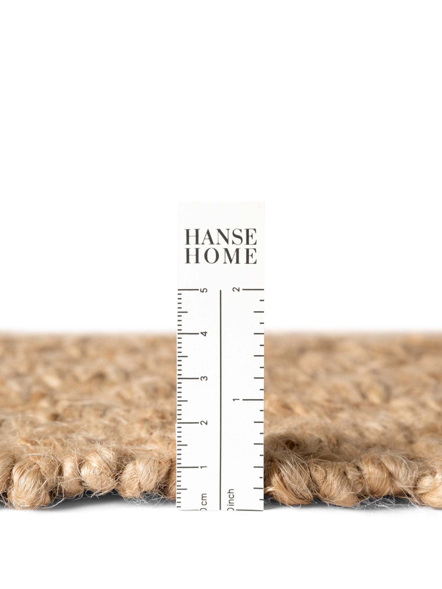 HANDLOOM JUTE TÆPPE FJORD, NATURLIG GYLDEN