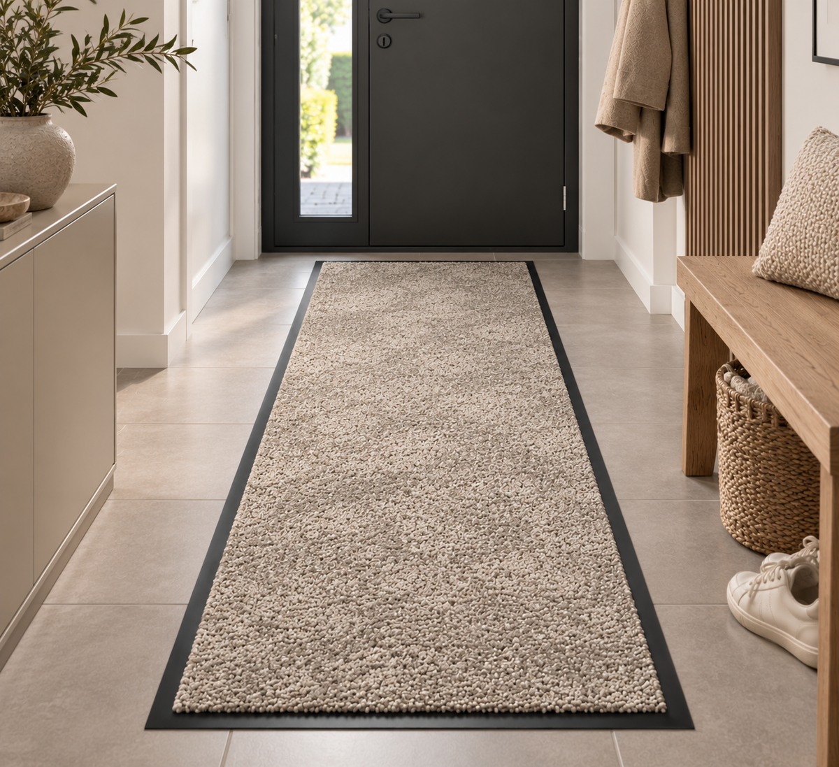 MK SOFT ENTRANCE VASKBAR SMUDSMÅTTE, 9300 TAUPE