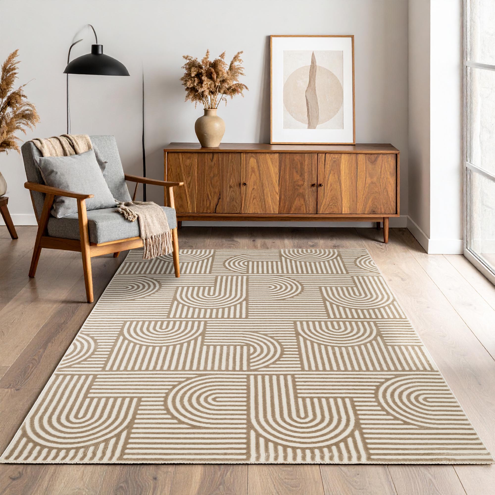 DOLCE MODERNE TÆPPE, 200 BEIGE