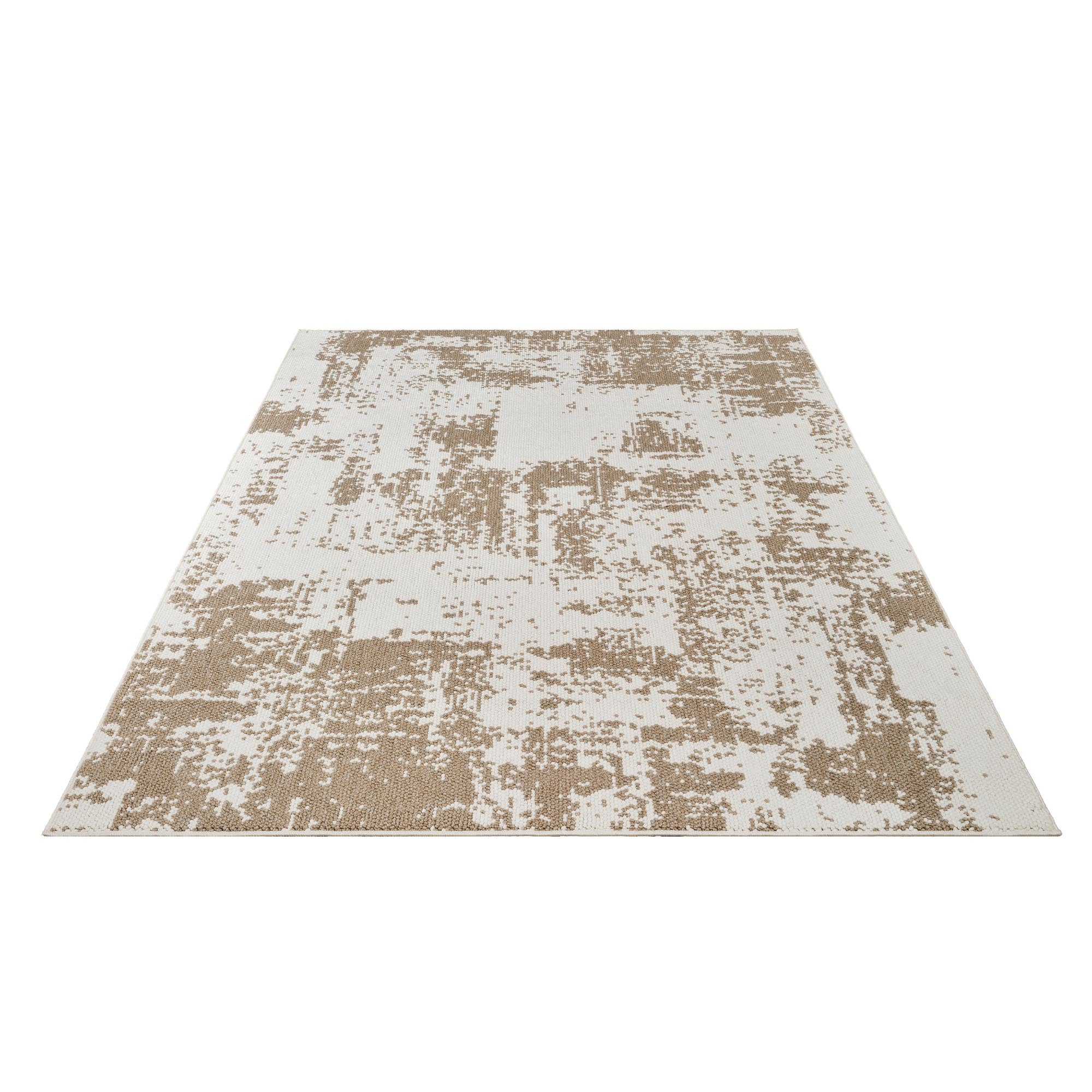 TUFFY MODERNE TÆPPE, 100 HVID-BEIGE