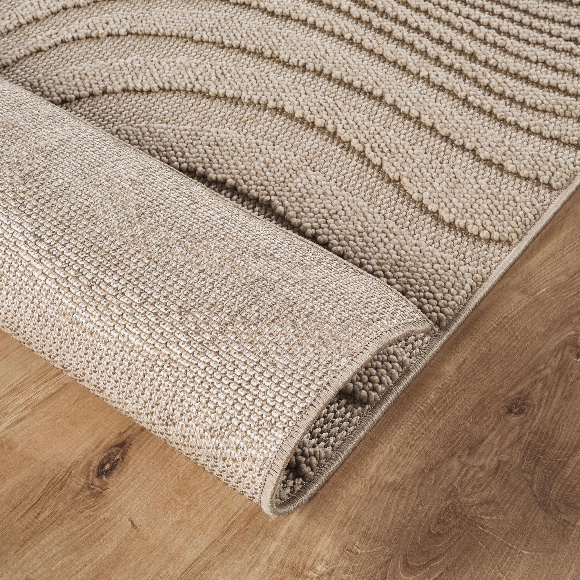 TUFFY MODERNE TÆPPE, 200 BEIGE