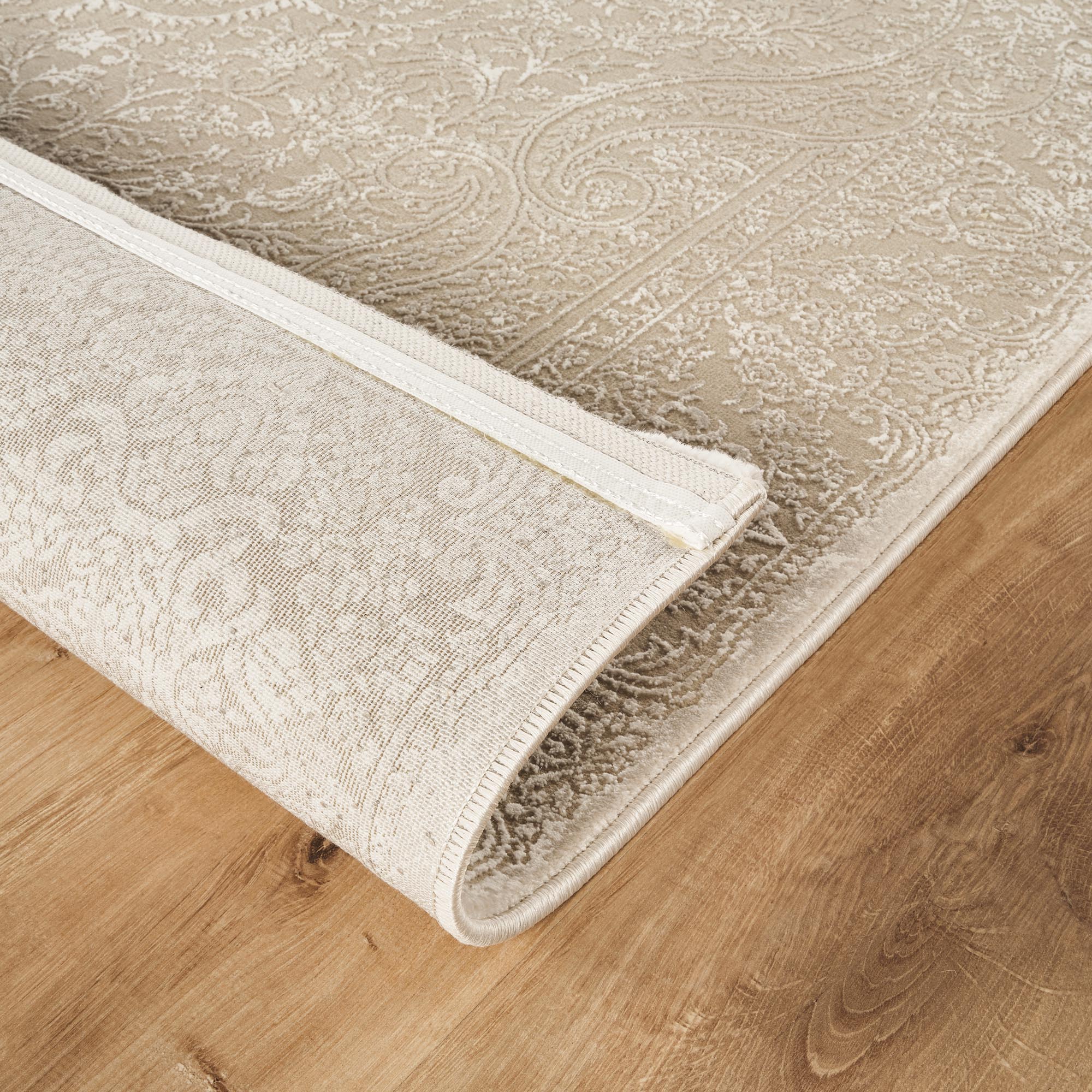 INFINITY MODERNE TÆPPE, 100 BEIGE