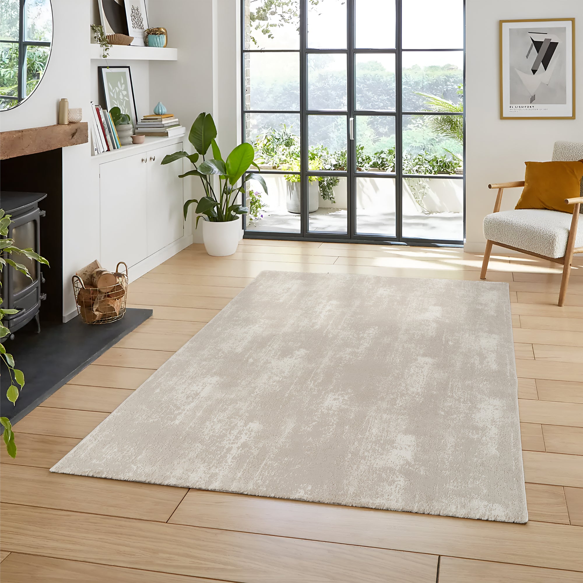 RENAISSANCE MODERNE TÆPPE, 100 BEIGE