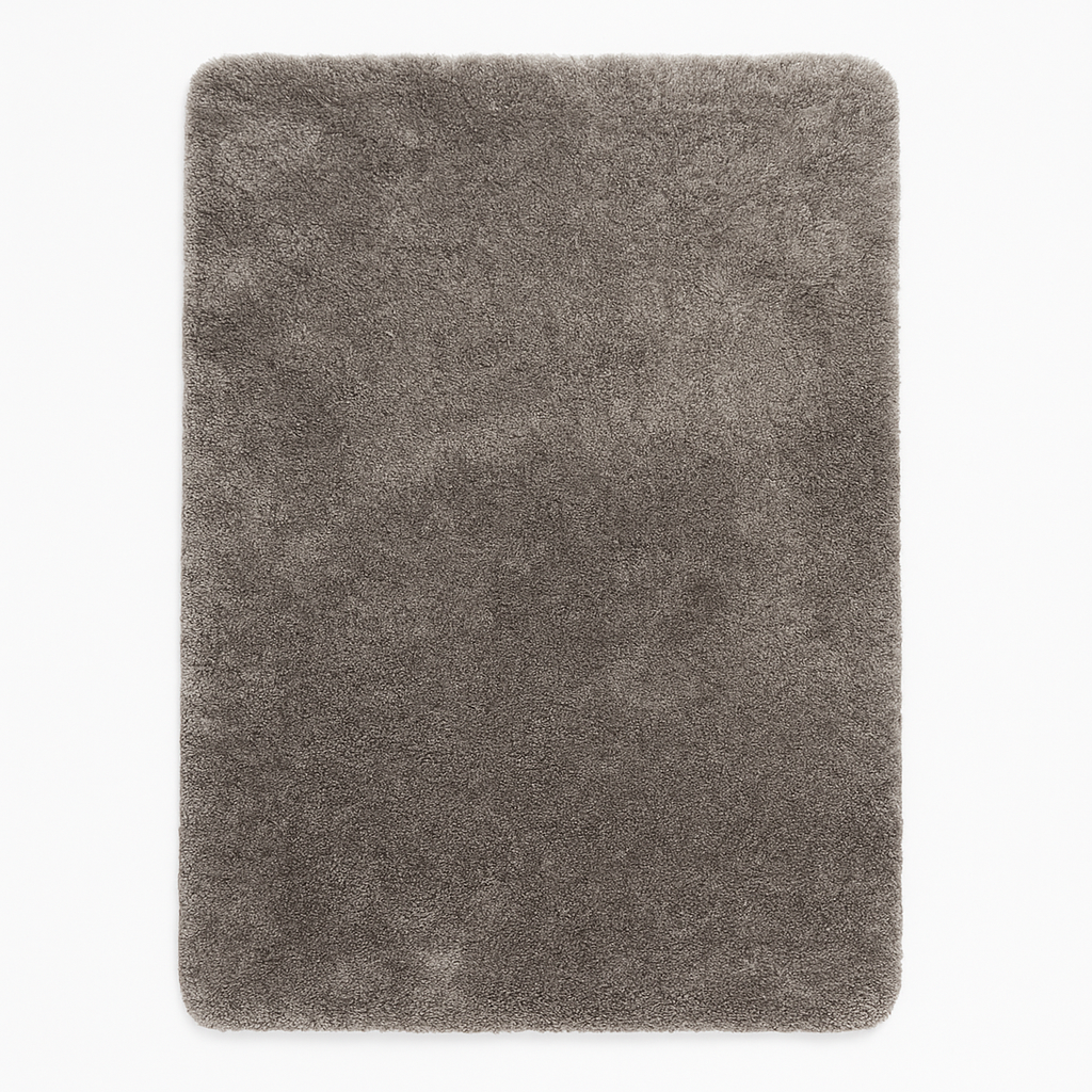 NORDIC SOFT MODERNE KORTLUVET TÆPPE/MÅTTE/LØBER, 76 GRÅ/ 349 kr./M