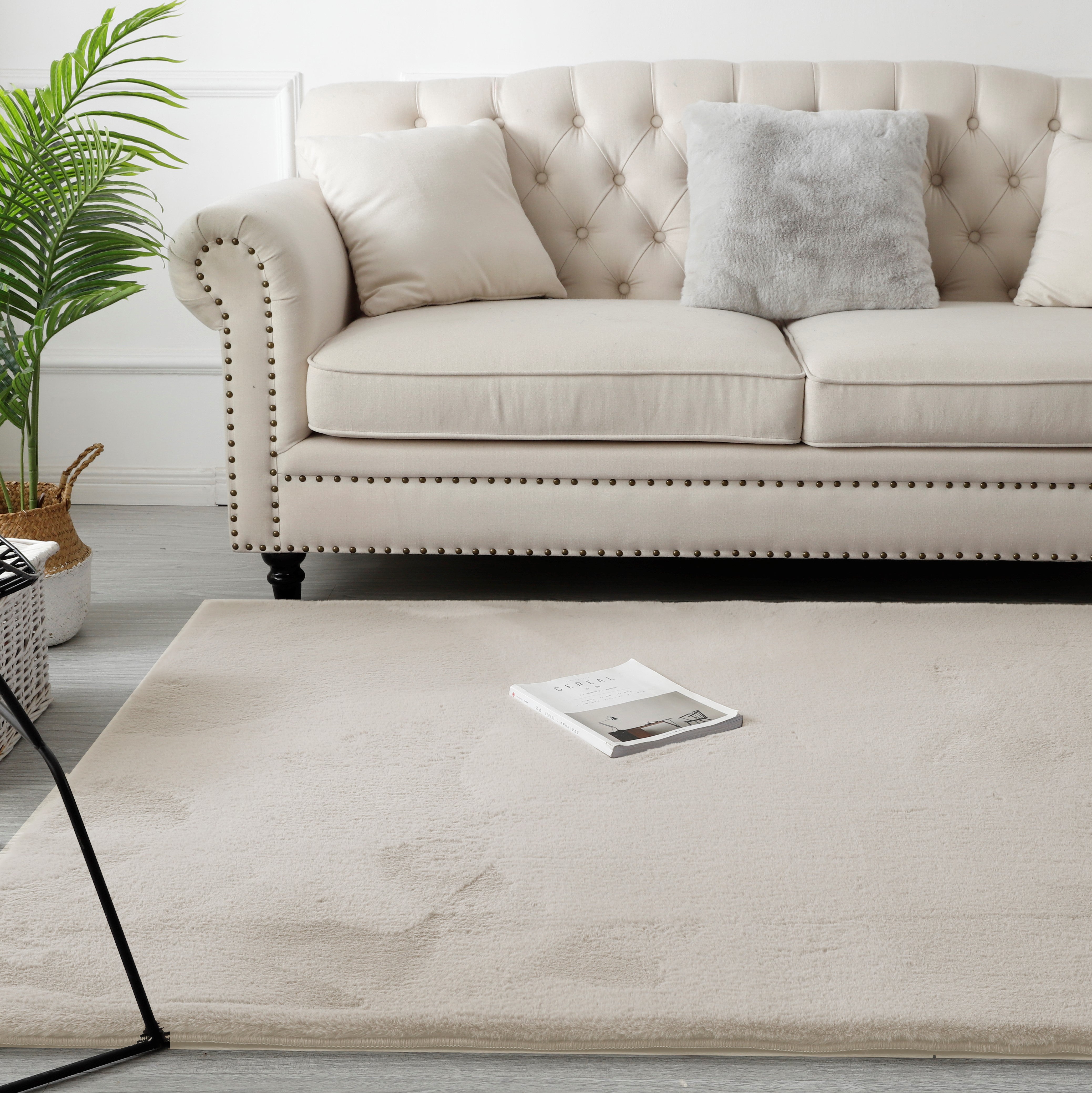 SOFT TOUCH DELUXE PELSTÆPPE, 900 LYS BEIGE