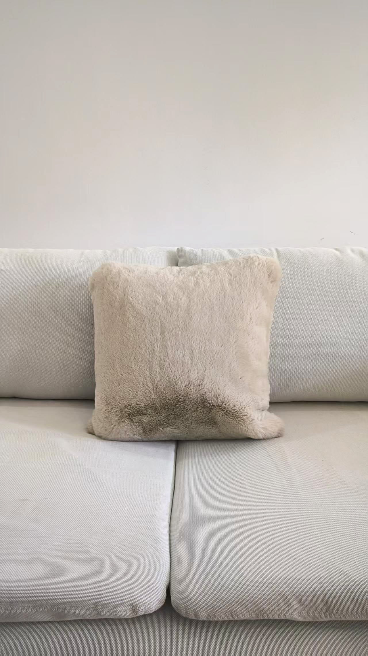 SOFT TOUCH PELS PUDEBETRÆK, LYS BEIGE