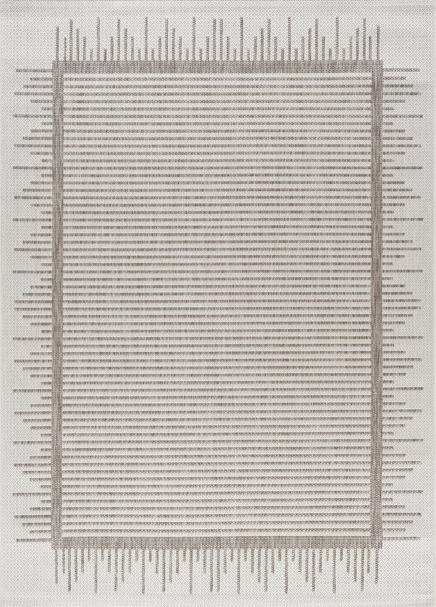 SUNSET FLADVÆVET TÆPPE, 100 BEIGE