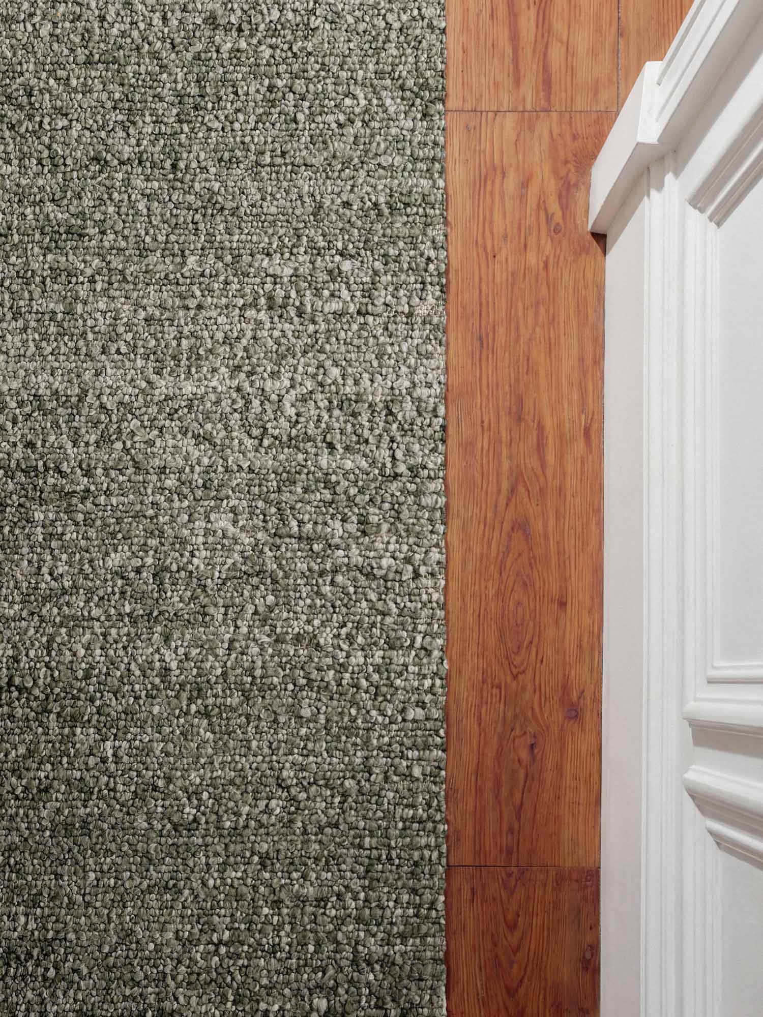TED BAKER NOTTING HILL SOFT BOUCLE KORTLUVET TÆPPE, PORTOBELLO GRØN