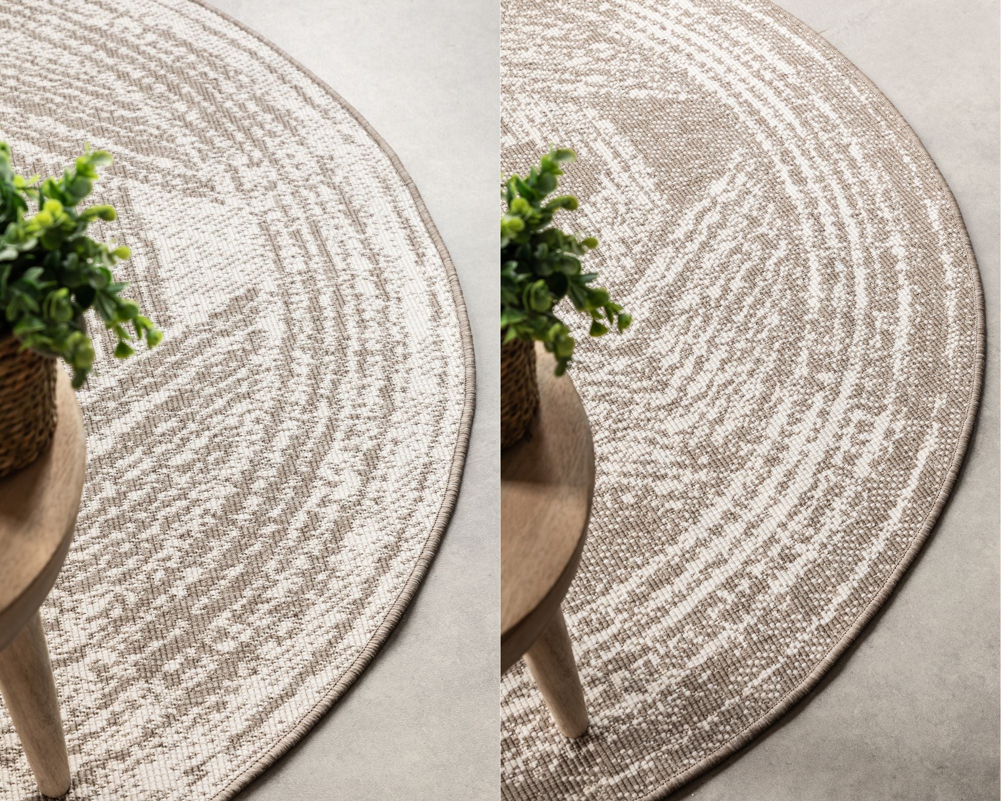 TWIN - VENDBART TÆPPE LINNED - 106031