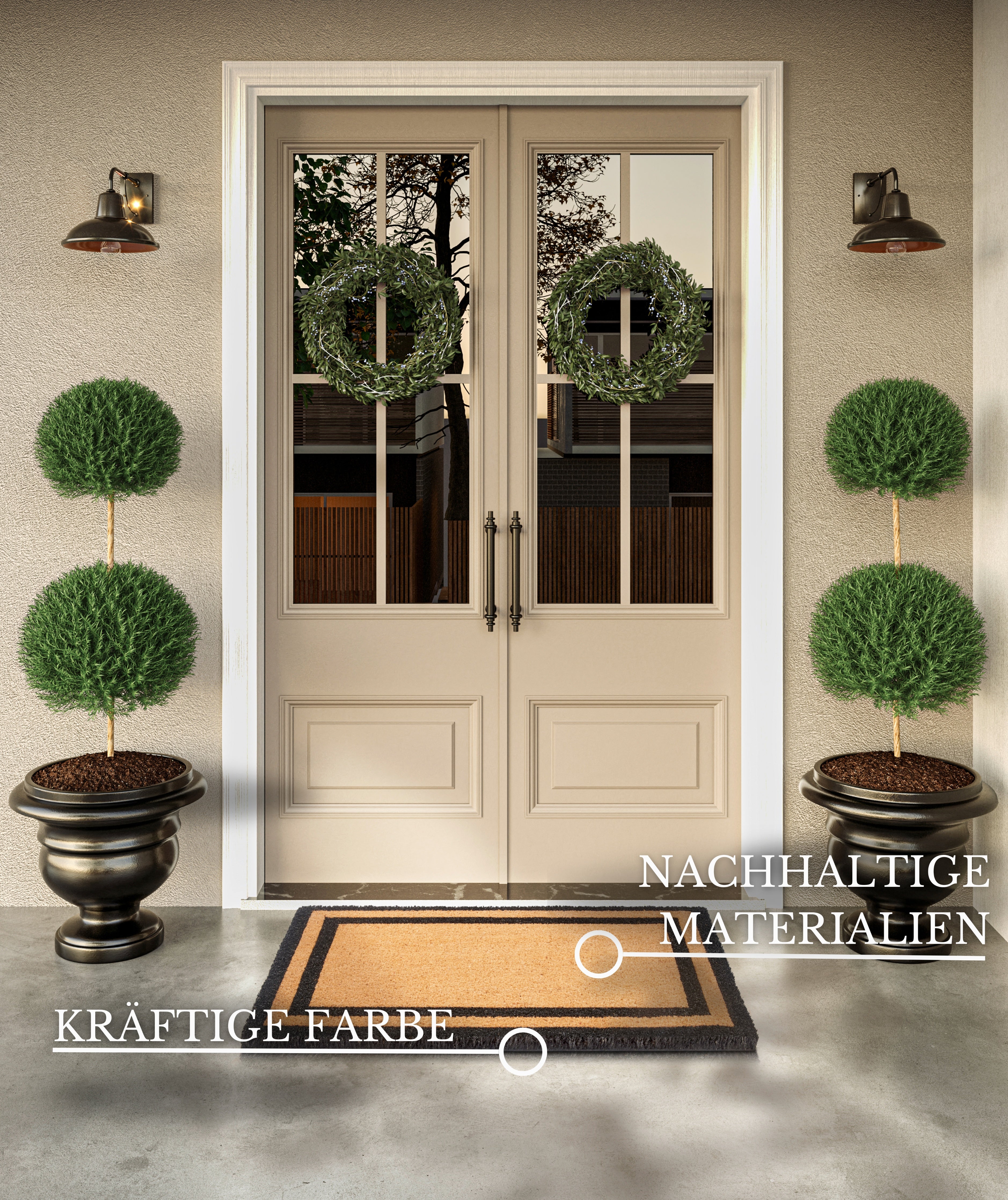 VILLEROY & BOCH 106118 DØRMÅTTE, COCOS PORTE CLAUDE