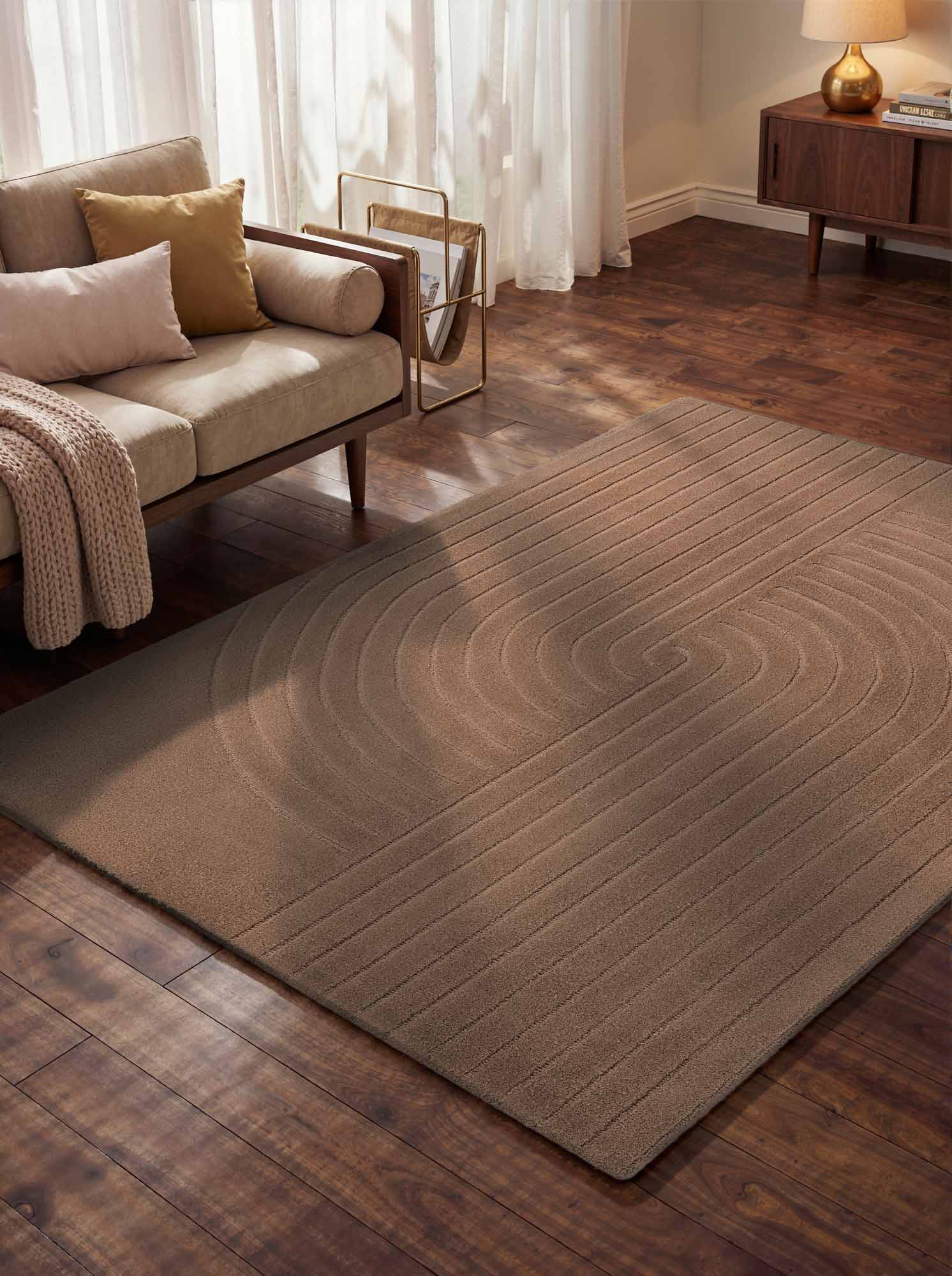VIKOSA ARCURA ULDTÆPPE, ARCURA BEIGE