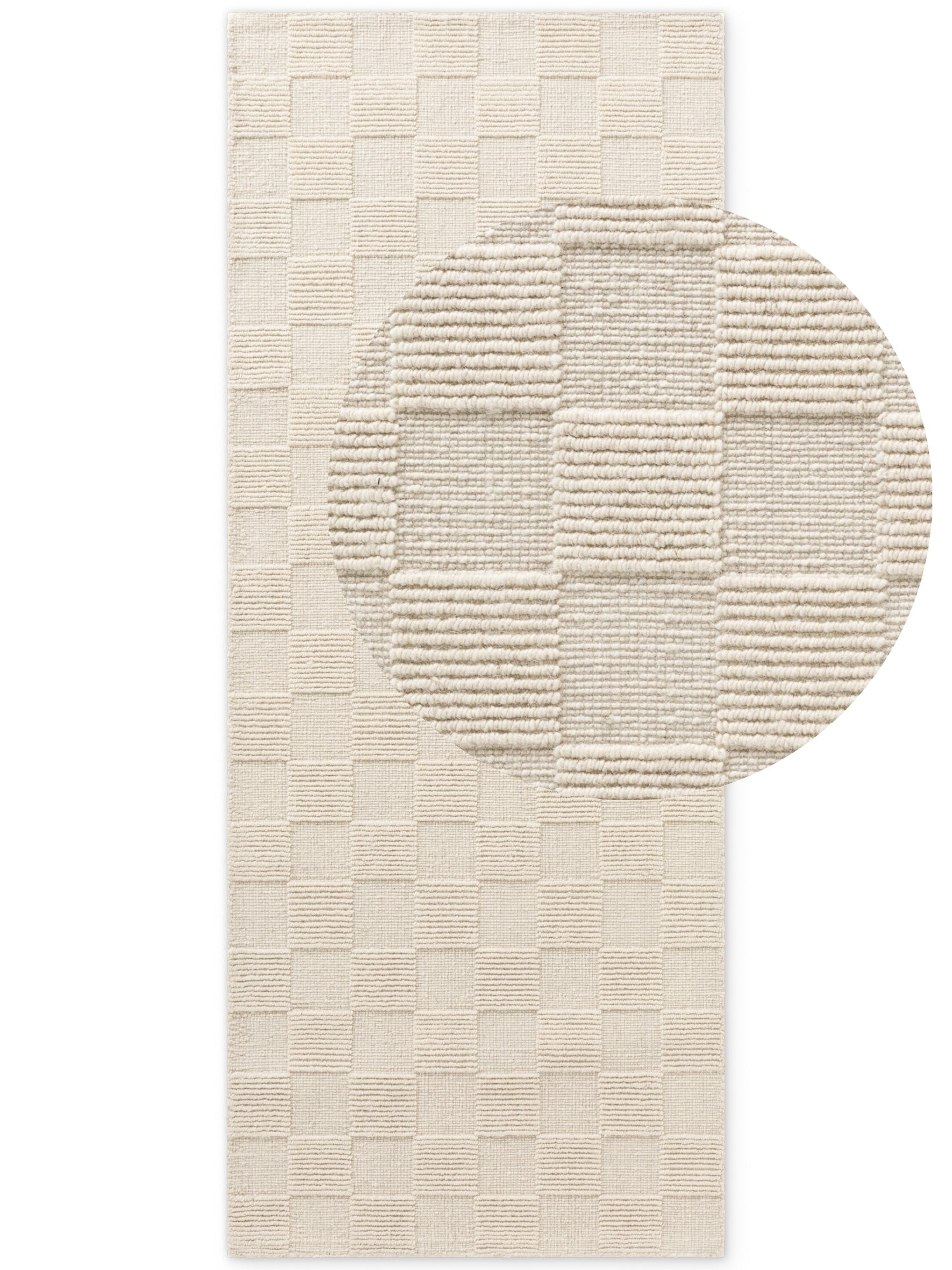 VILLEROY & BOCH 1766 ULD TÆPPE SCALA 106265, NATURLIG HVID