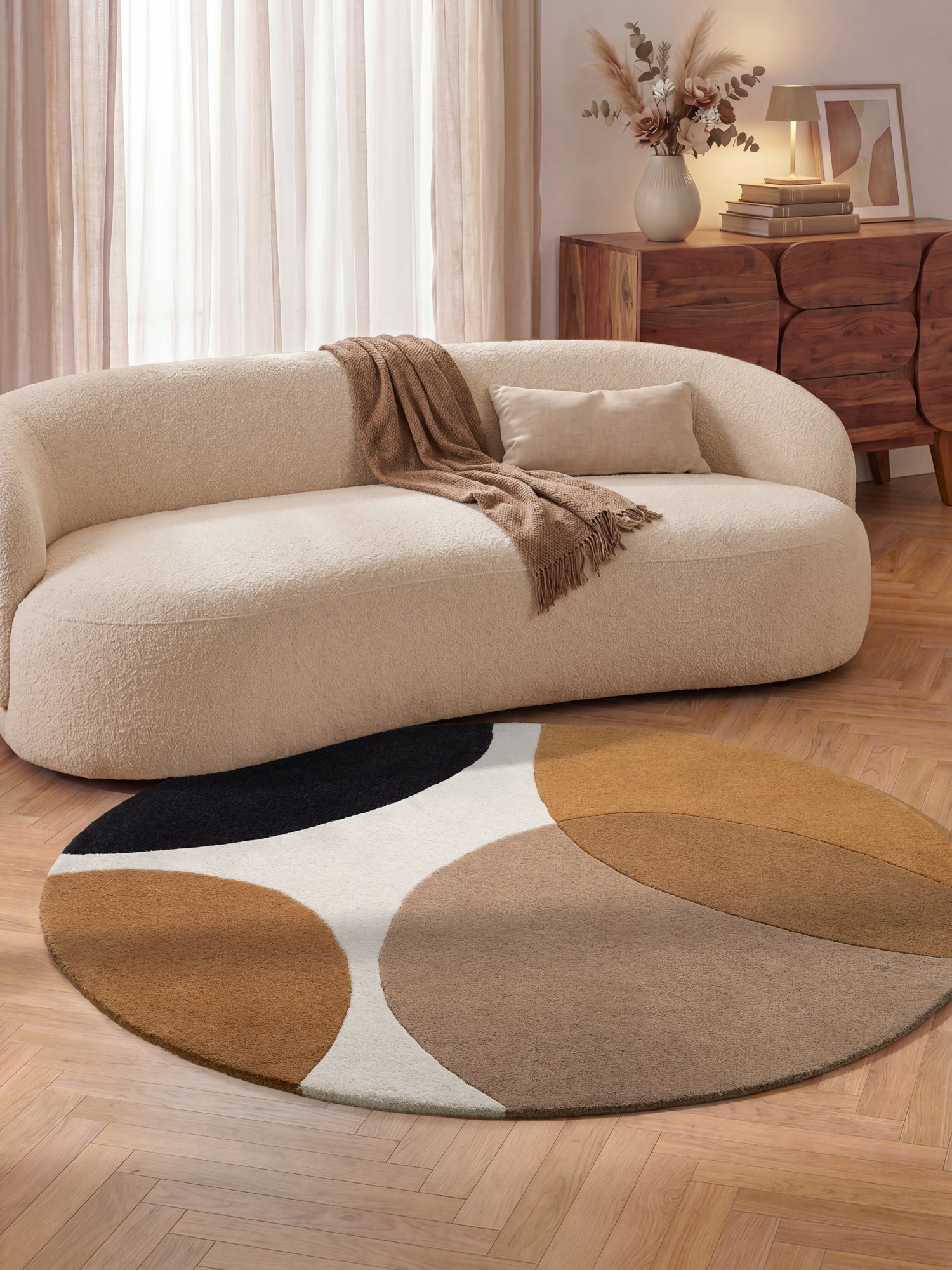 VILLEROY & BOCH 1876 ULDTÆPPE RUVIA CREME BRUN