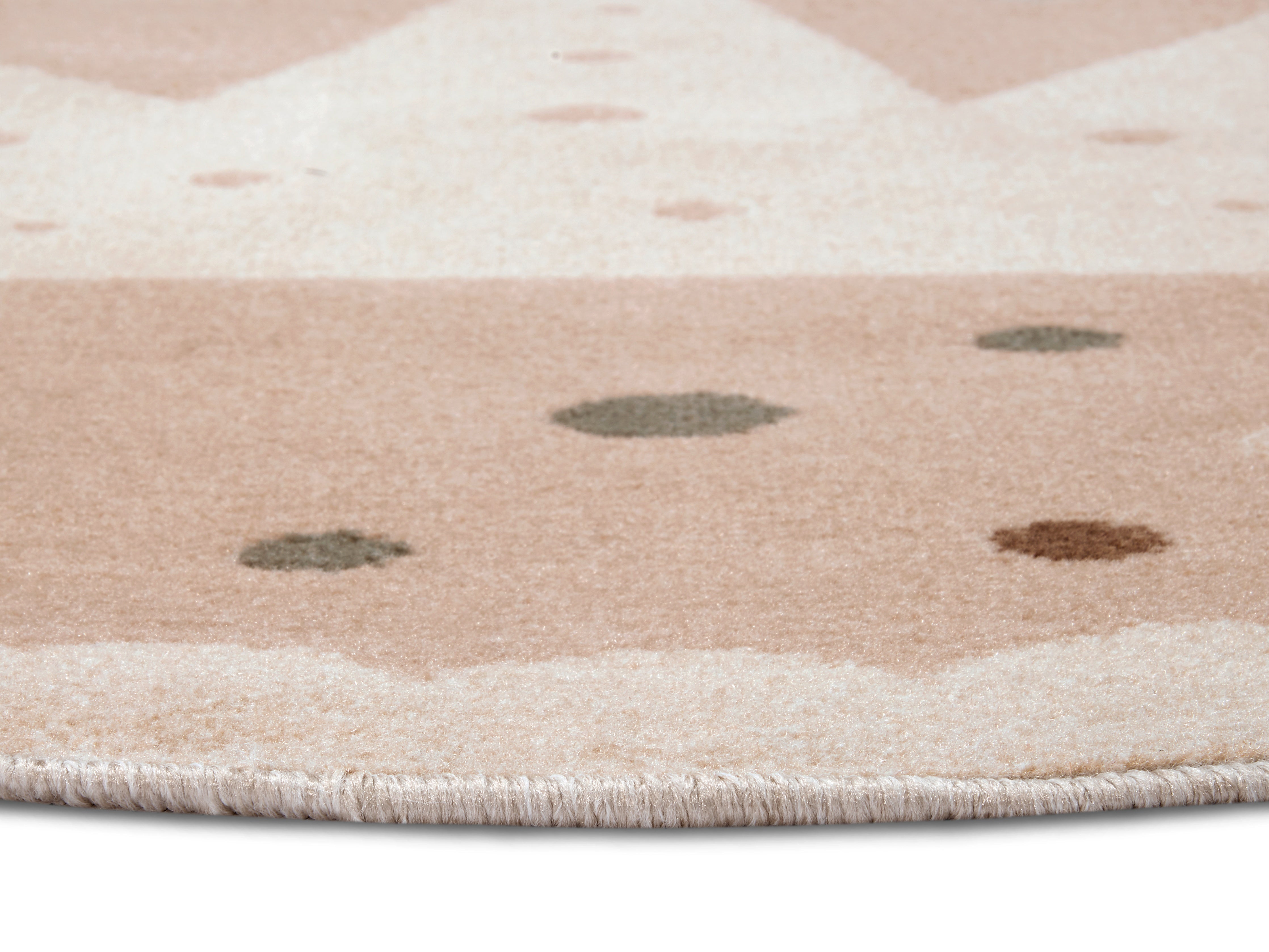 EVENTYR BØRNETÆPPE KRONE, CREMEFARVET-BEIGE 105971