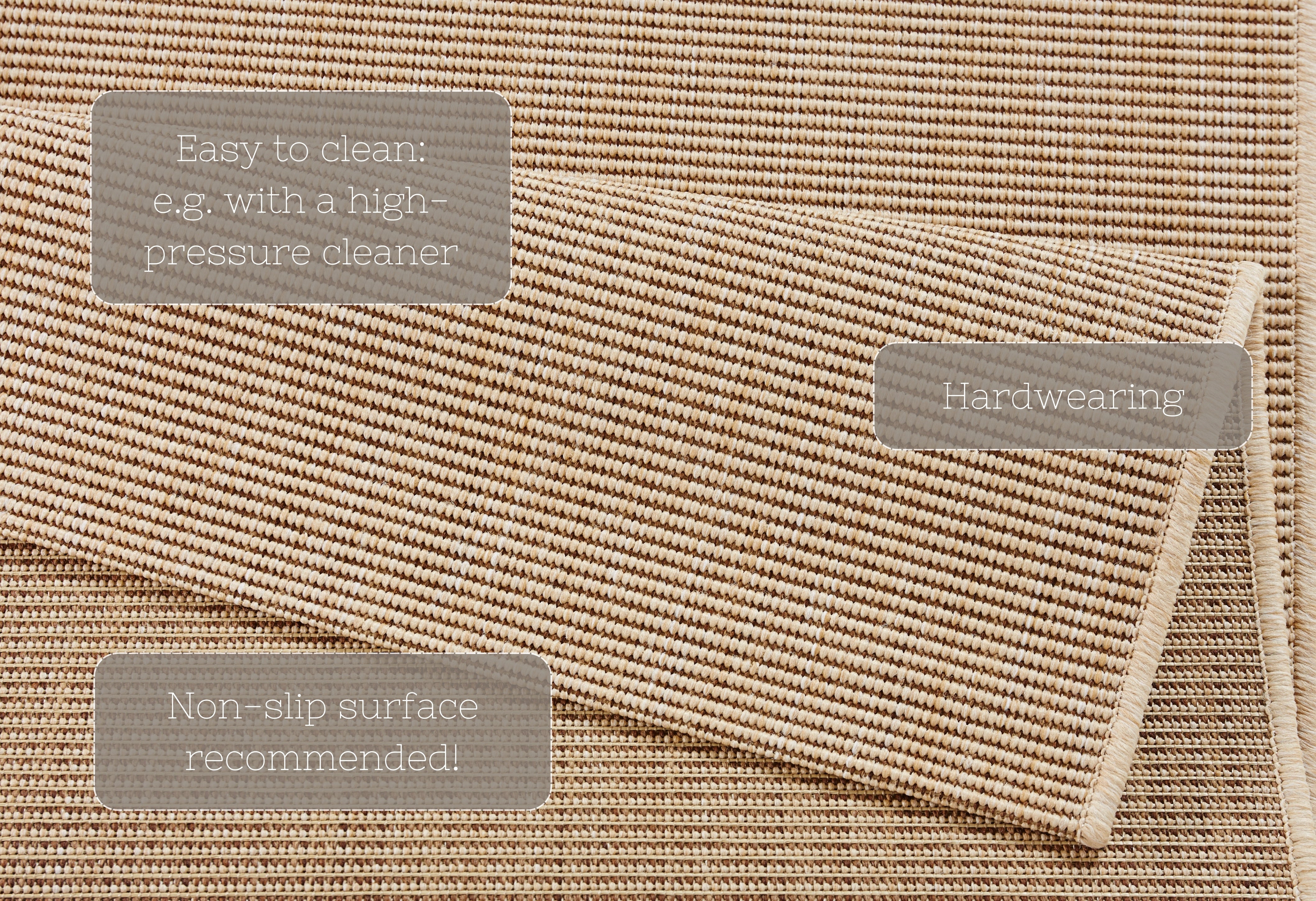 HANSE HOME MEADOW TÆPPE, BEIGE 102727