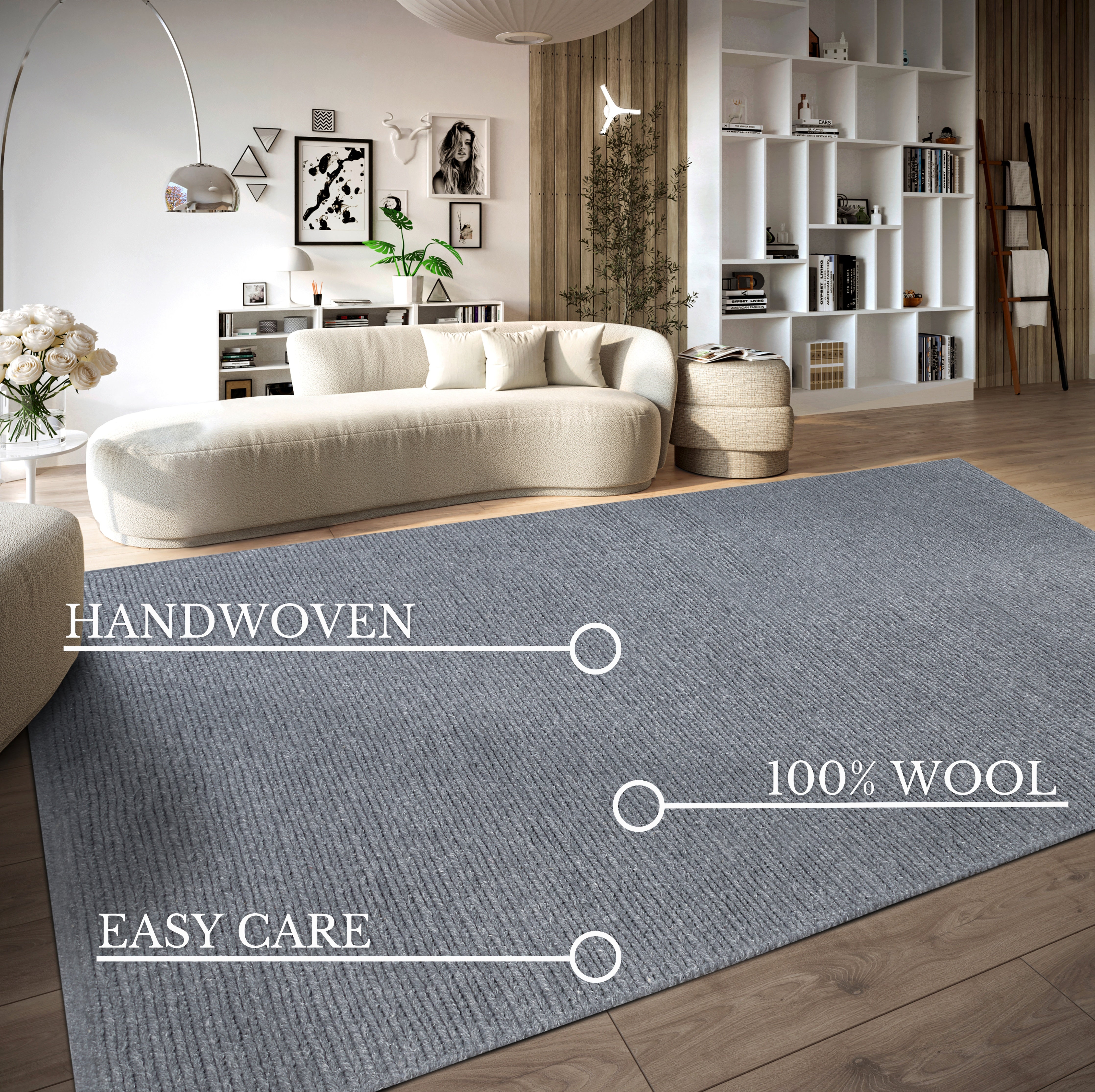 VILLEROY & BOCH 106050 ULD TÆPPE FRANCOIS SØLV