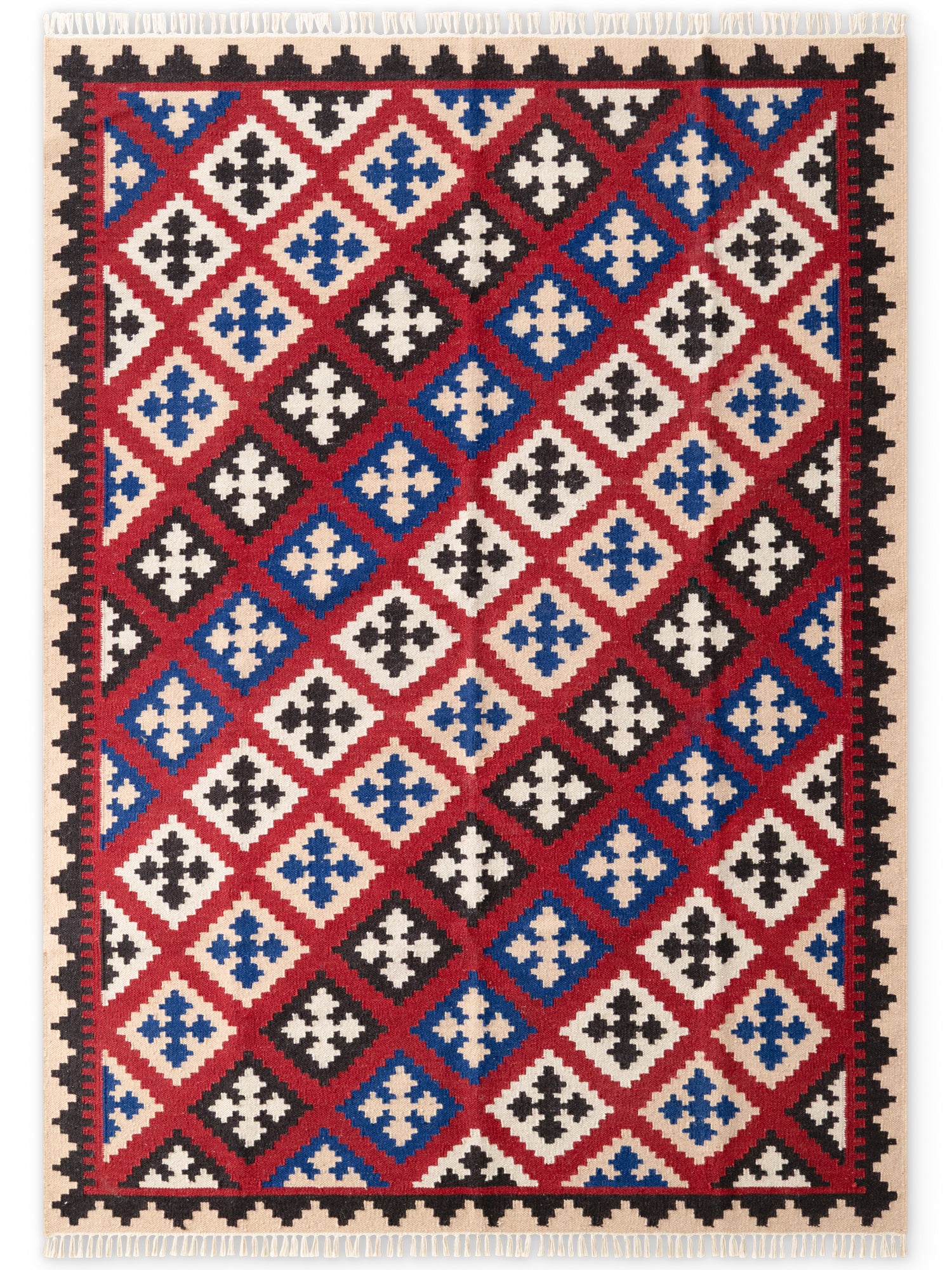 HANSE HOME KAMAL - AFGHANSK KELIM TÆPPE, 106241 CREME-MULTI