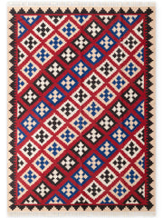 HANSE HOME KAMAL - AFGHANSK KELIM TÆPPE, 106241 CREME-MULTI