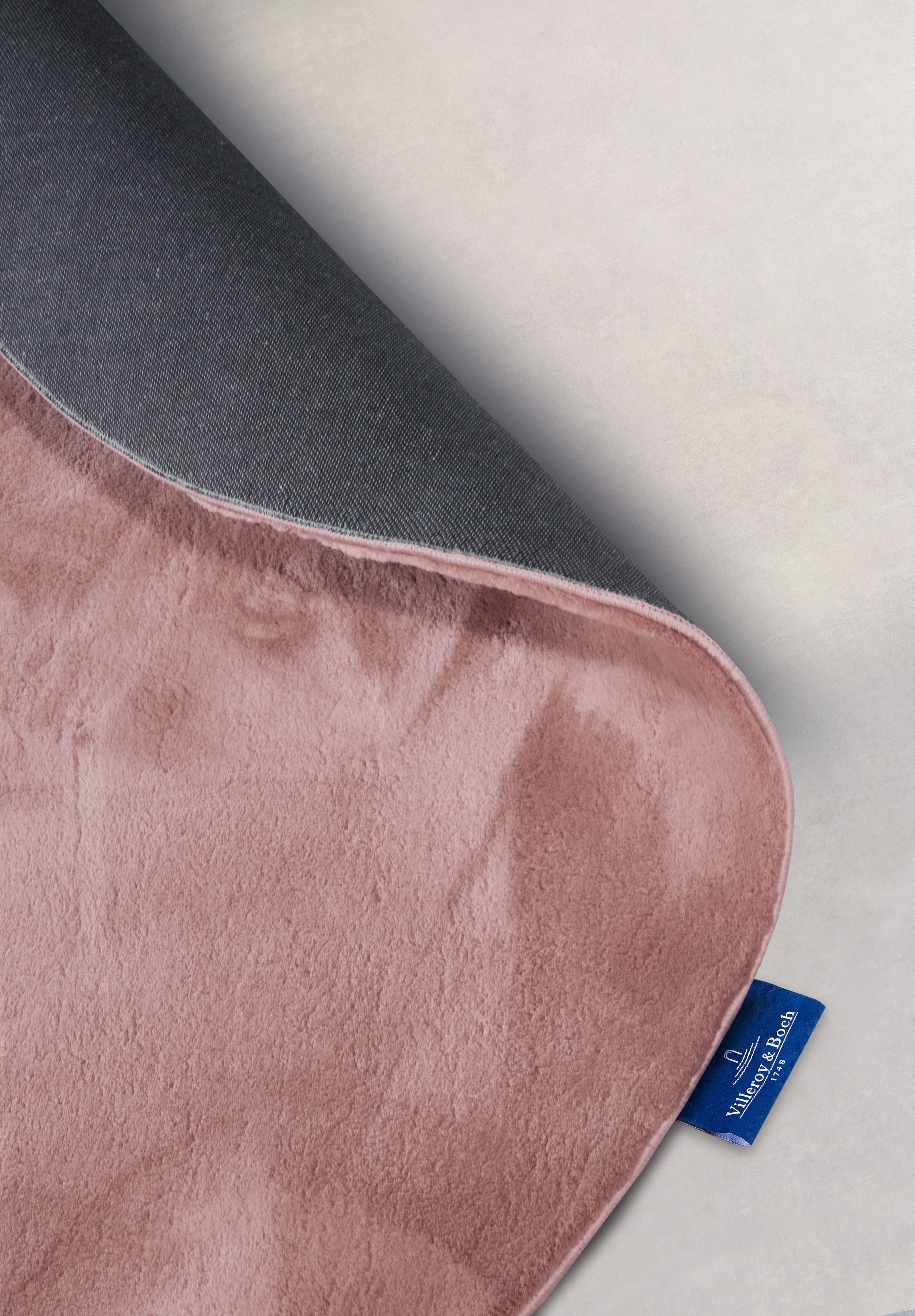VILLEROY & BOCH 106161 HØJLUVET TÆPPE, LEON GAMMEL ROSA