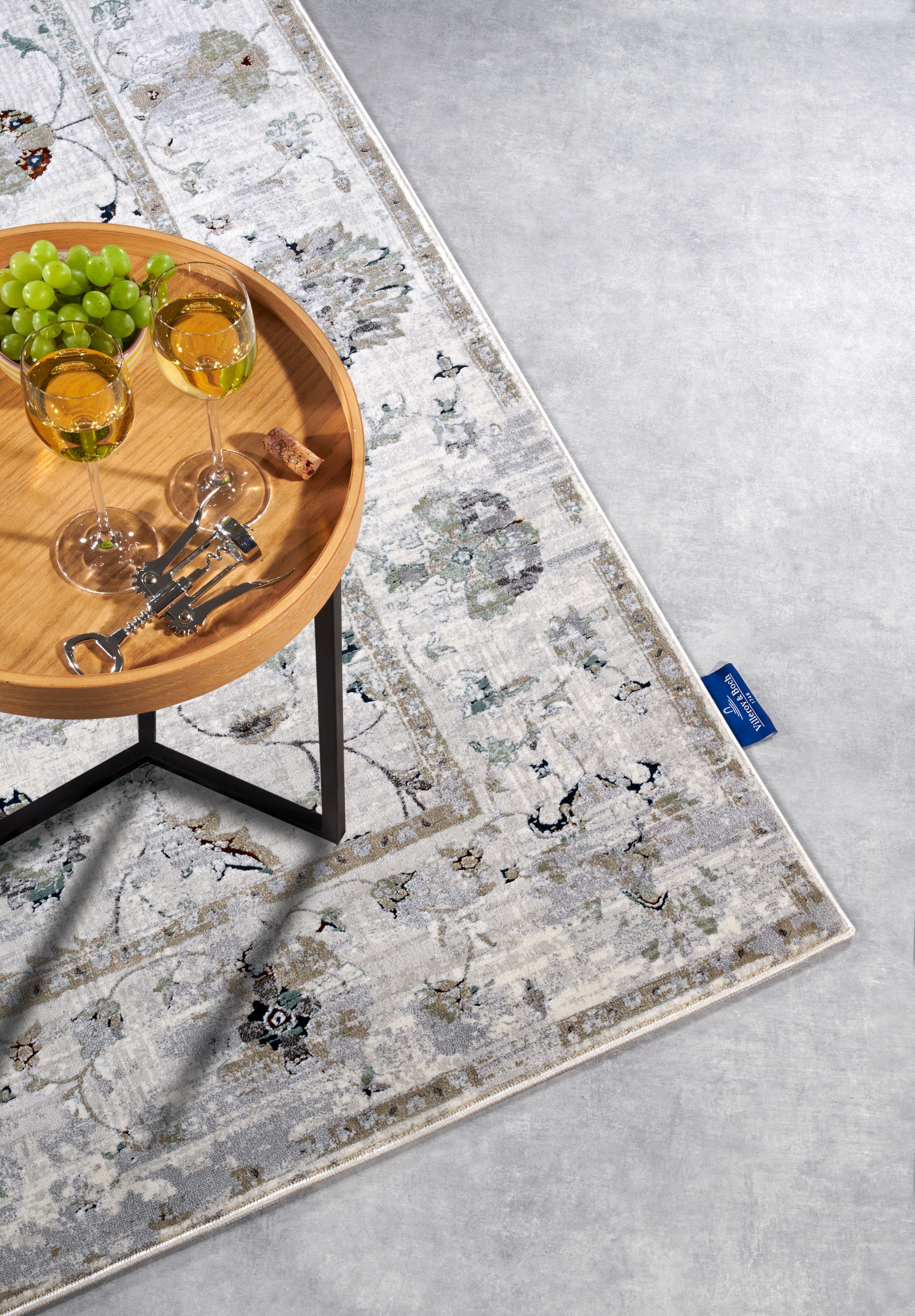 VILLEROY & BOCH 106070, KORTLUVET TÆPPE FRANZ CREME-MULTI