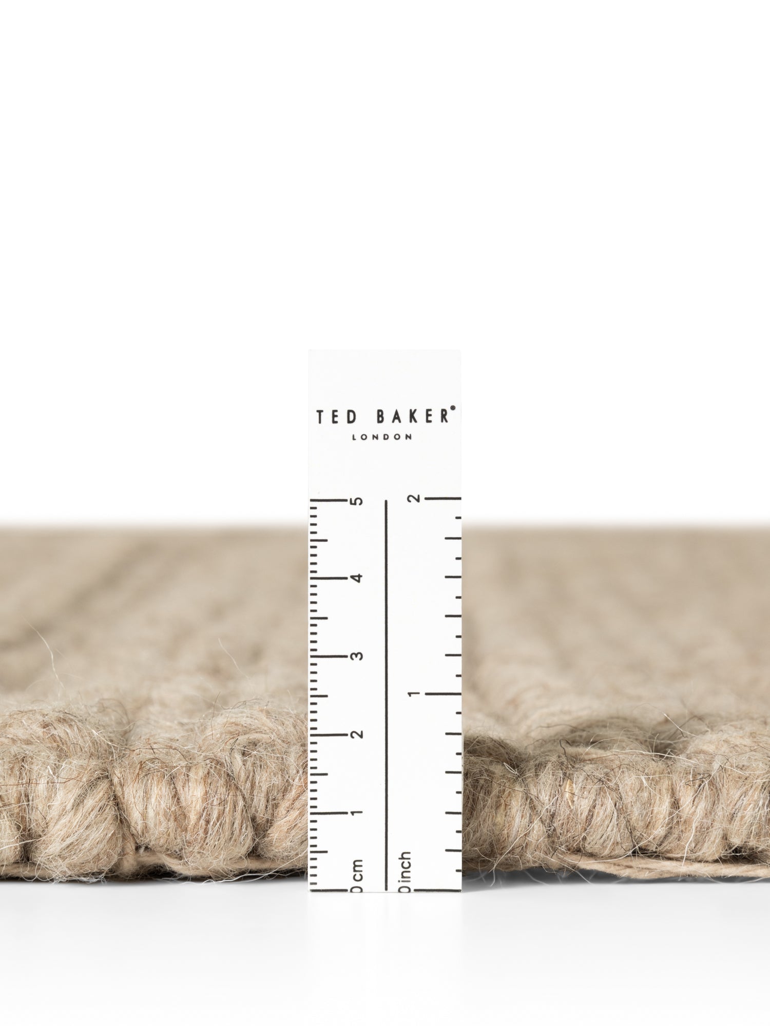 TED BAKER CAMDEN ULDTÆPPE PARKER, NATURLIG BEIGE