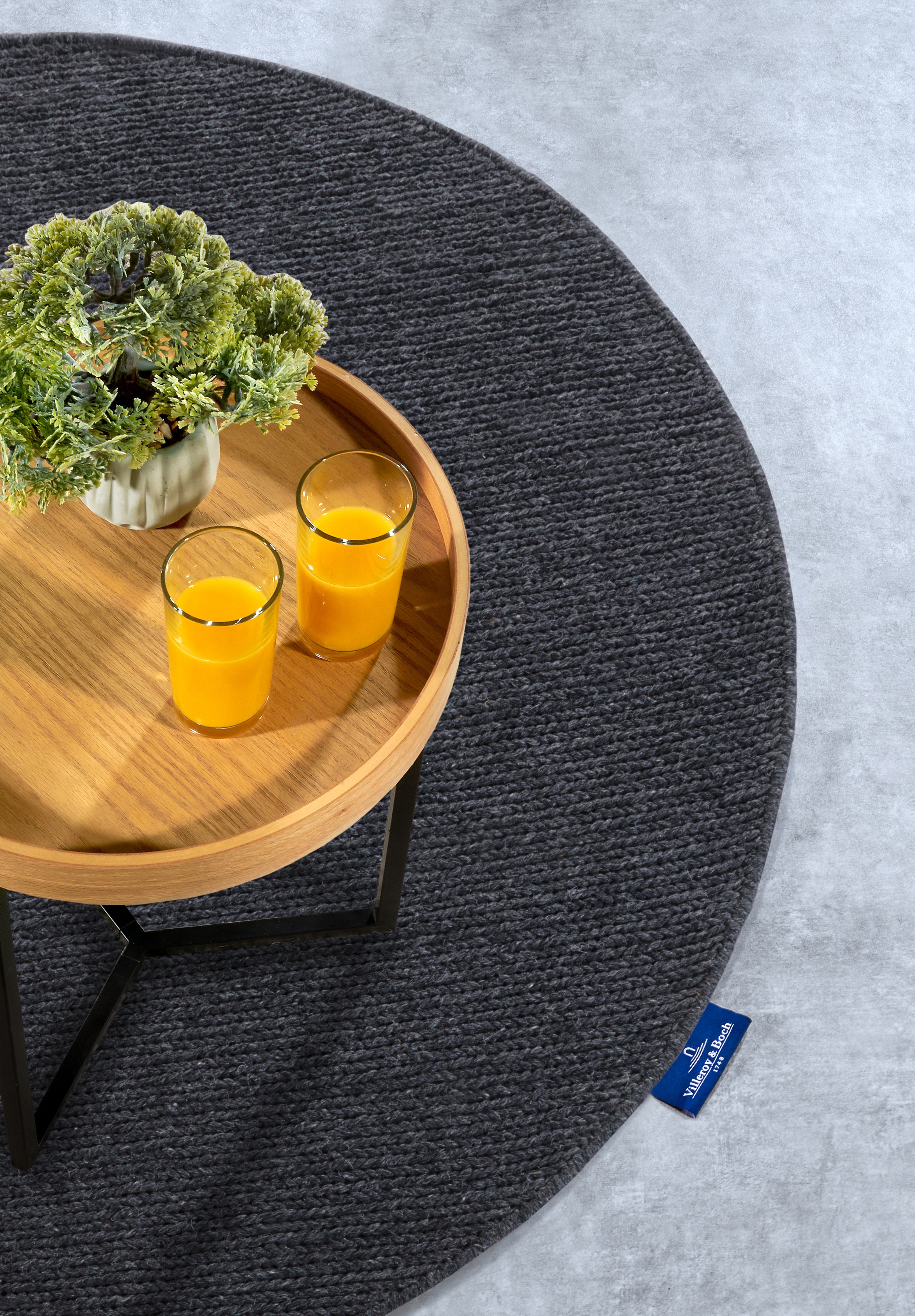 VILLEROY & BOCH 106051 ULD TÆPPE, FRANCOIS ANTRACIT