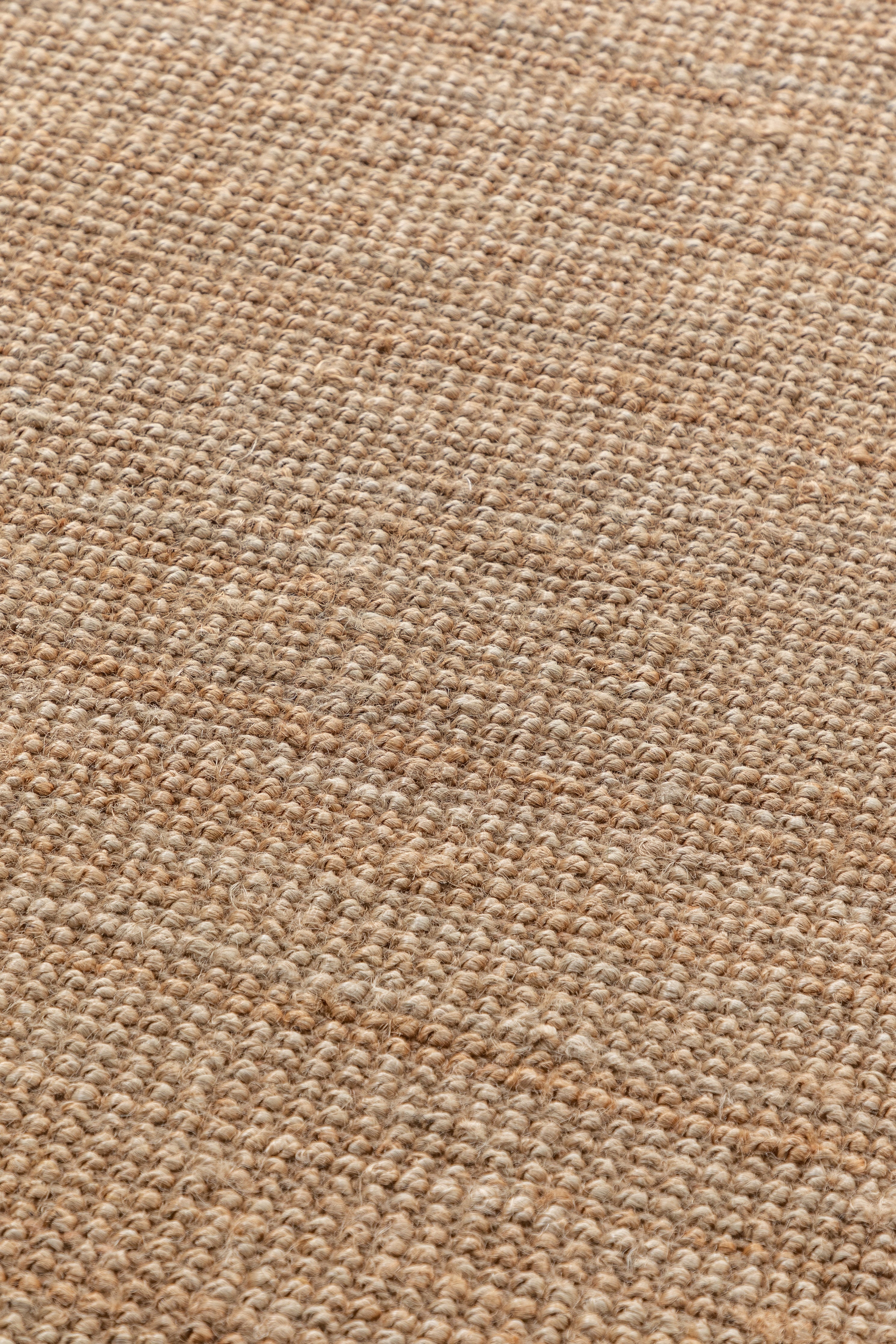 BOUCLE JUTE TÆPPE, NATURLIG GYLDEN - 105974