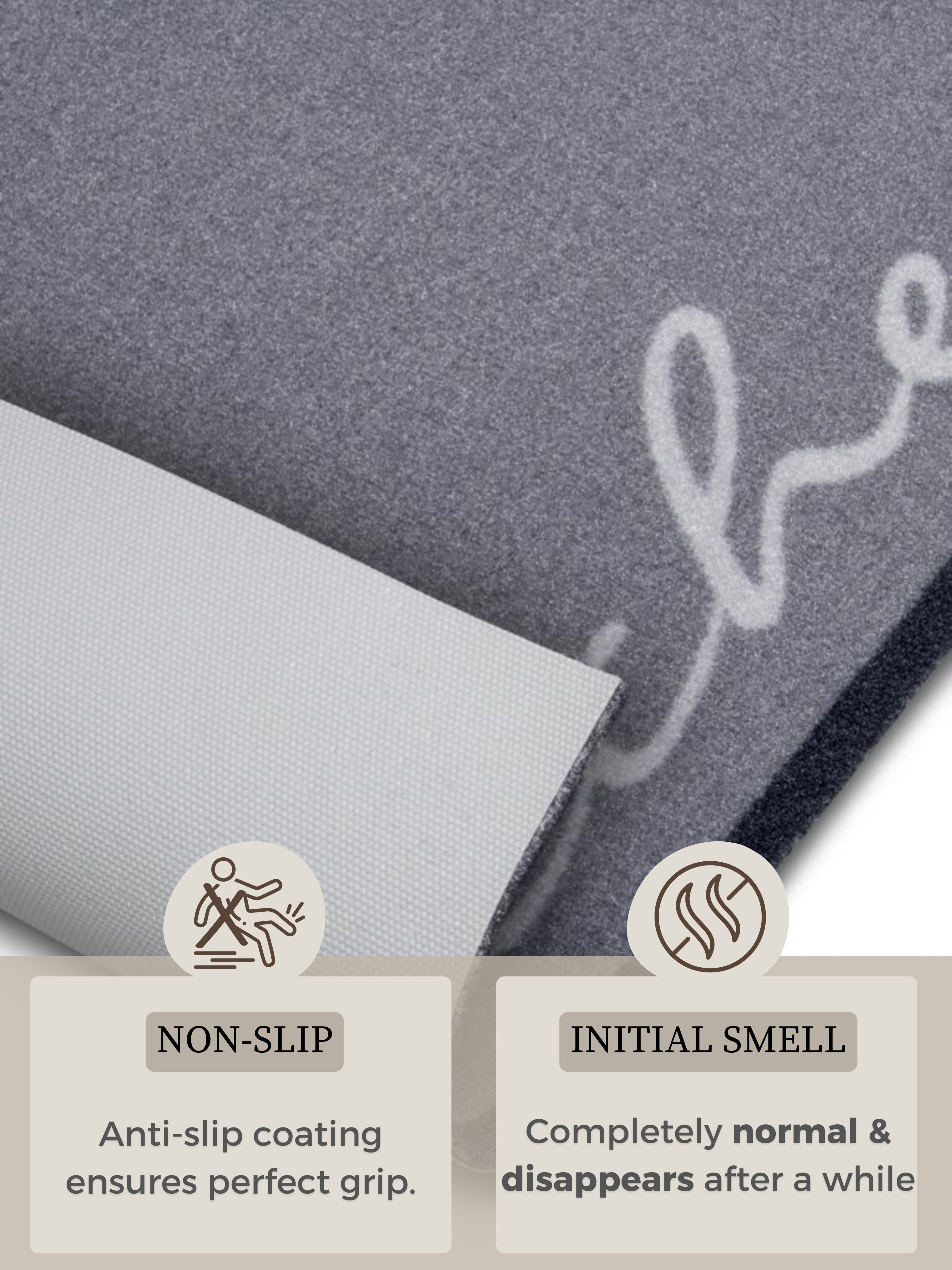 HANSE HOME COOK&CLEAN VASKBAR KØKKENLØBER, 105393 GRÅ