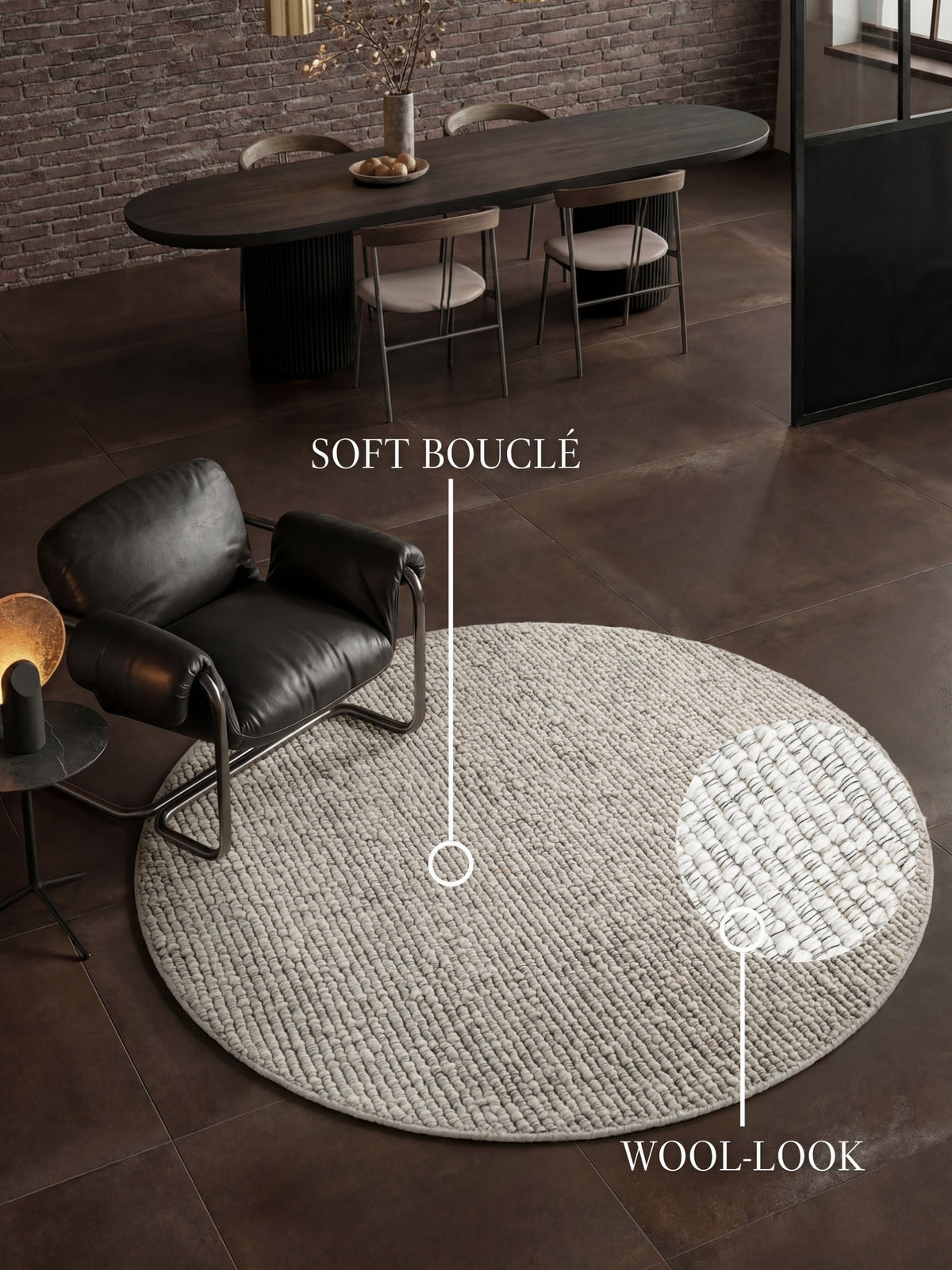 VILLEROY & BOCH 1852 BOUCLÉ-TÆPPE WILMA CREME MULTIFARVET
