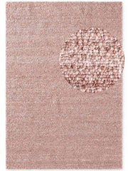 TED BAKER NOTTING HILL SOFT BOUCLE KORTLUVET TÆPPE, PORTOBELLO RUST ROSA