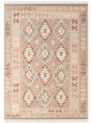 HANSE HOME KAMAL - AFGHANSK KELIM TÆPPE, 106243 LYSEBLÅ