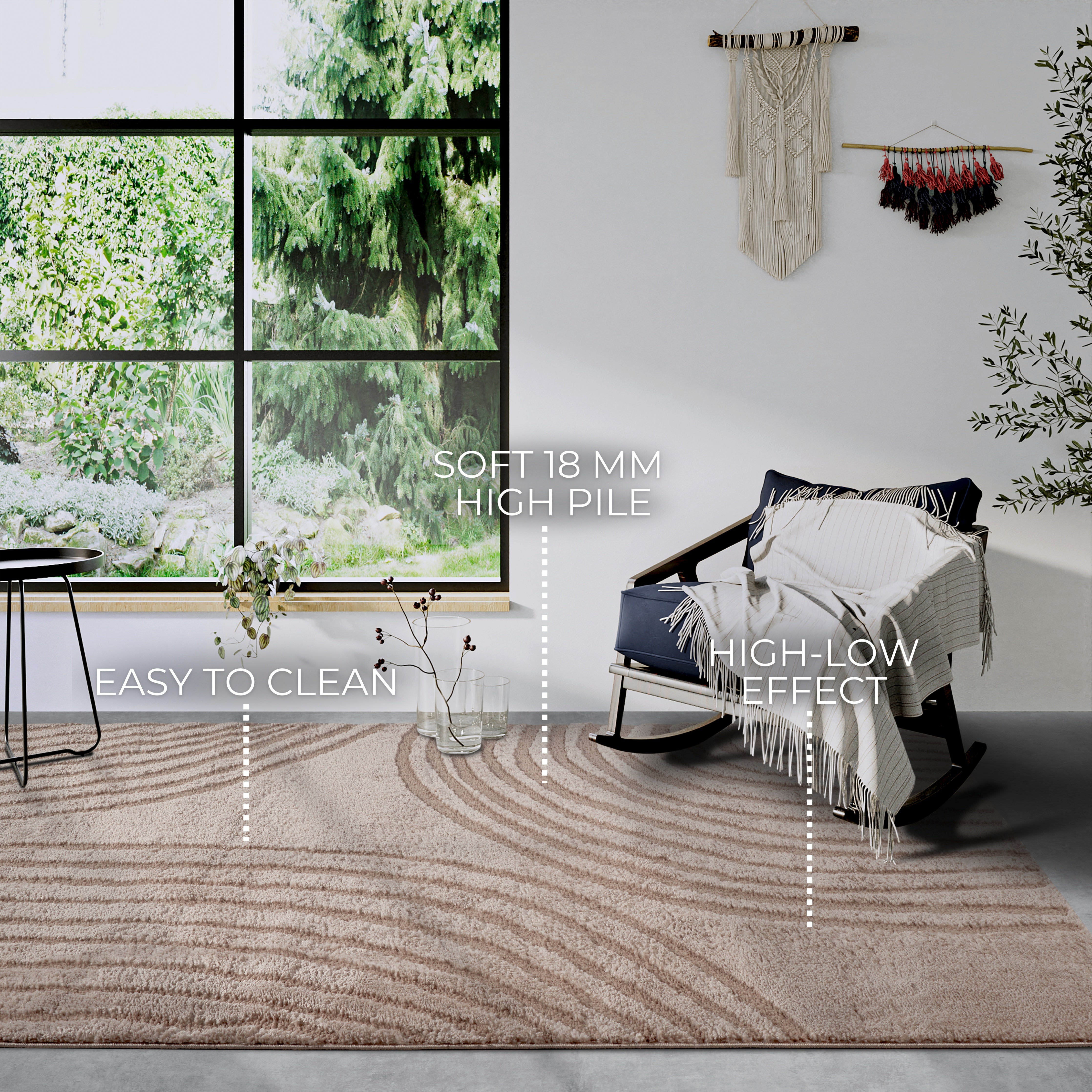 GALLERI TÆPPE BEIGE- 106084