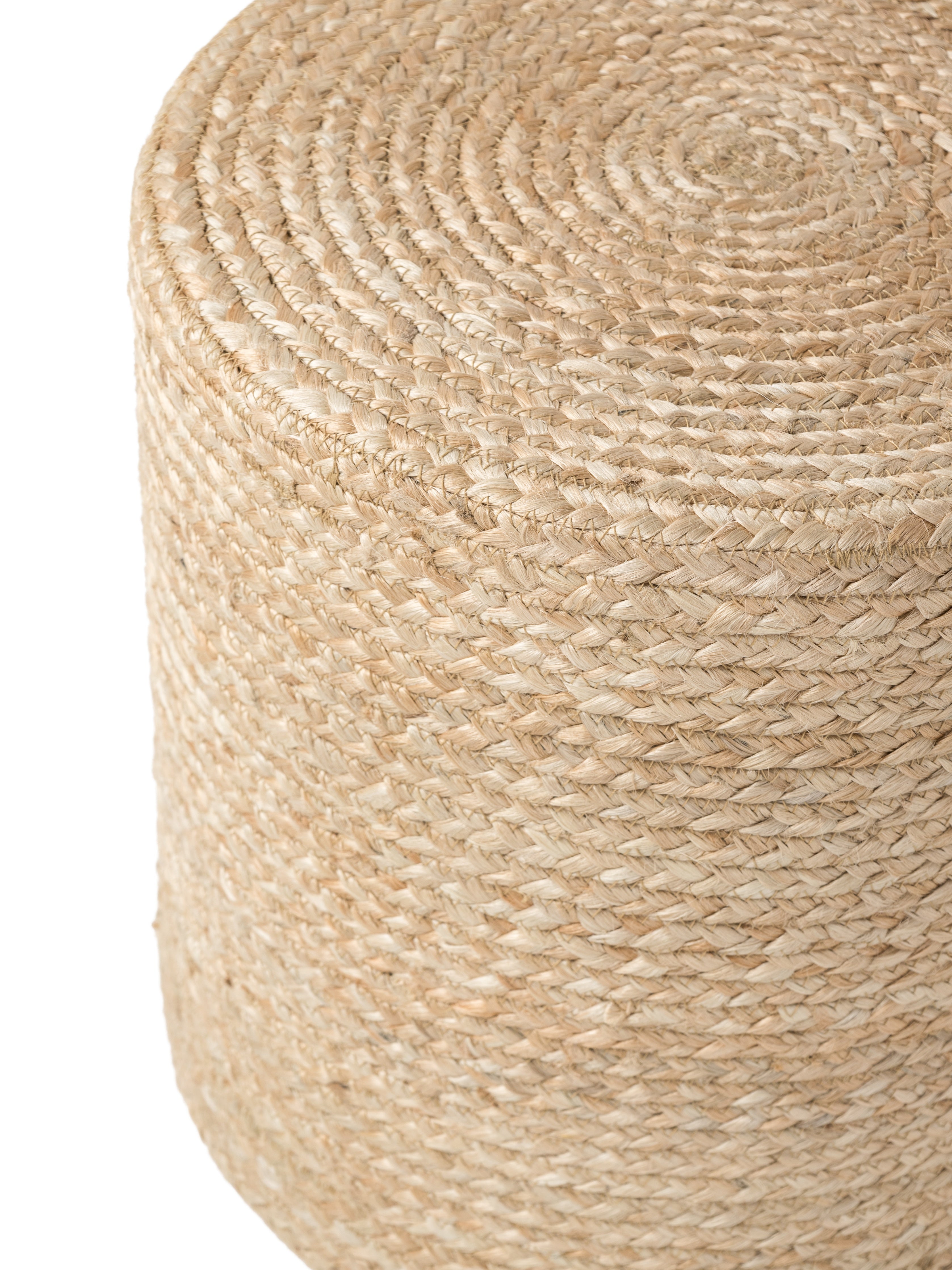 JUTZA JUTE PUF, 106234 NATURLIG GYLDEN