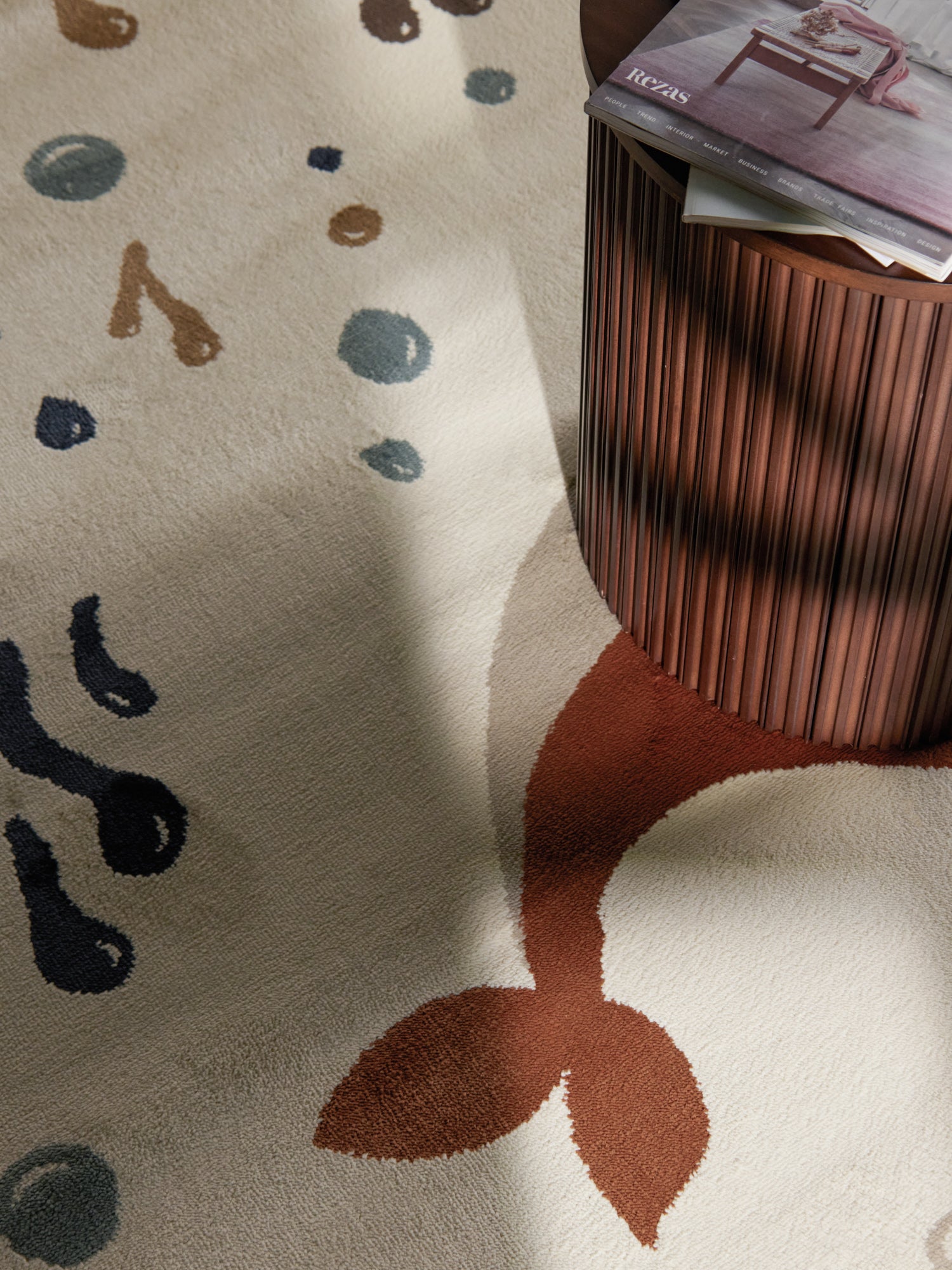 EVENTYR BØRNETÆPPE MOBY, CREME MULTI