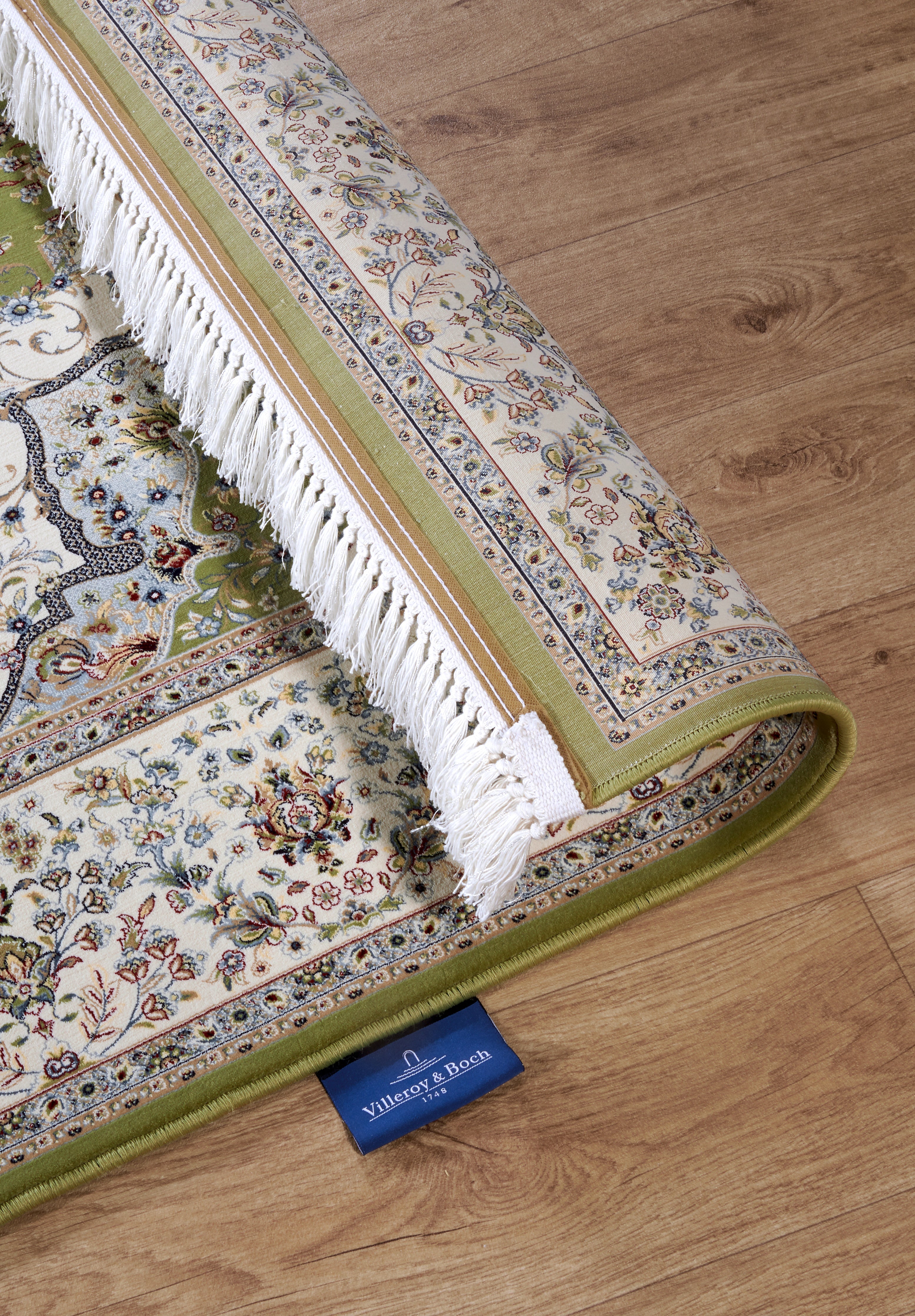 VILLEROY & BOCH 106128 ORIENTALSK TÆPPE ETIENNE, GRØN-CREME