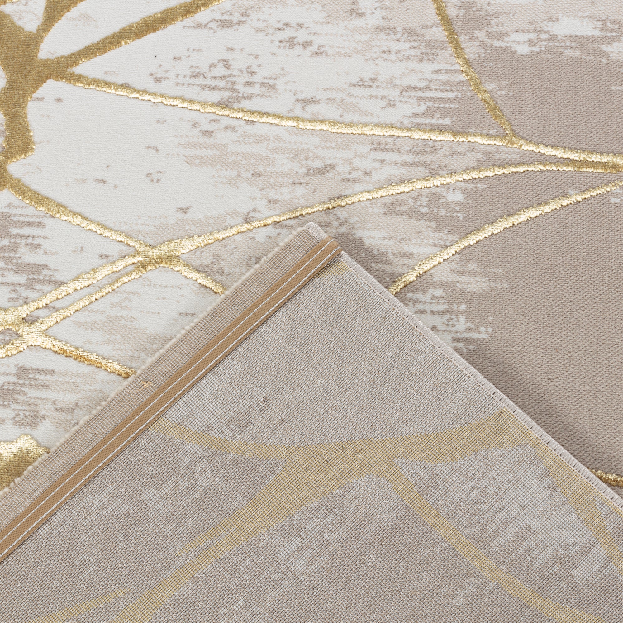 SULTAN TÆPPE SU400, BEIGE-GULD