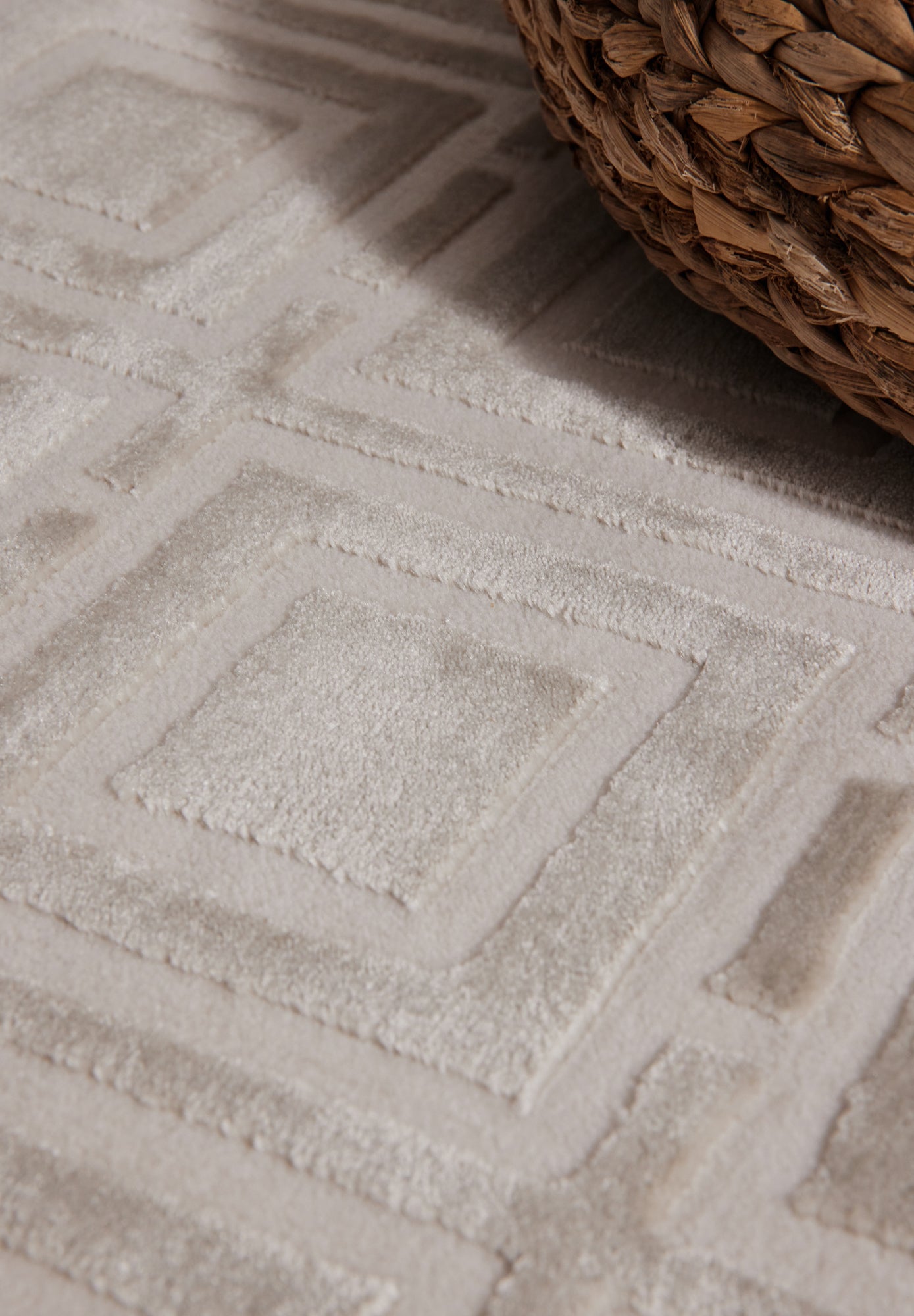 PEARLES MODERNE TÆPPE, CREME 106191