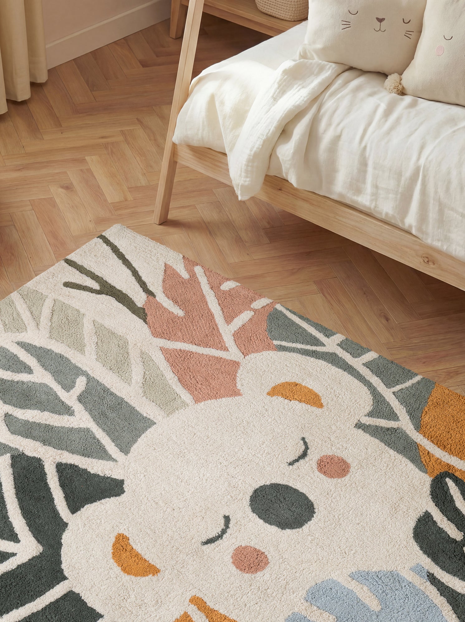 SNUGGLE BØRNETÆPPE, TABEA CREME MULTI