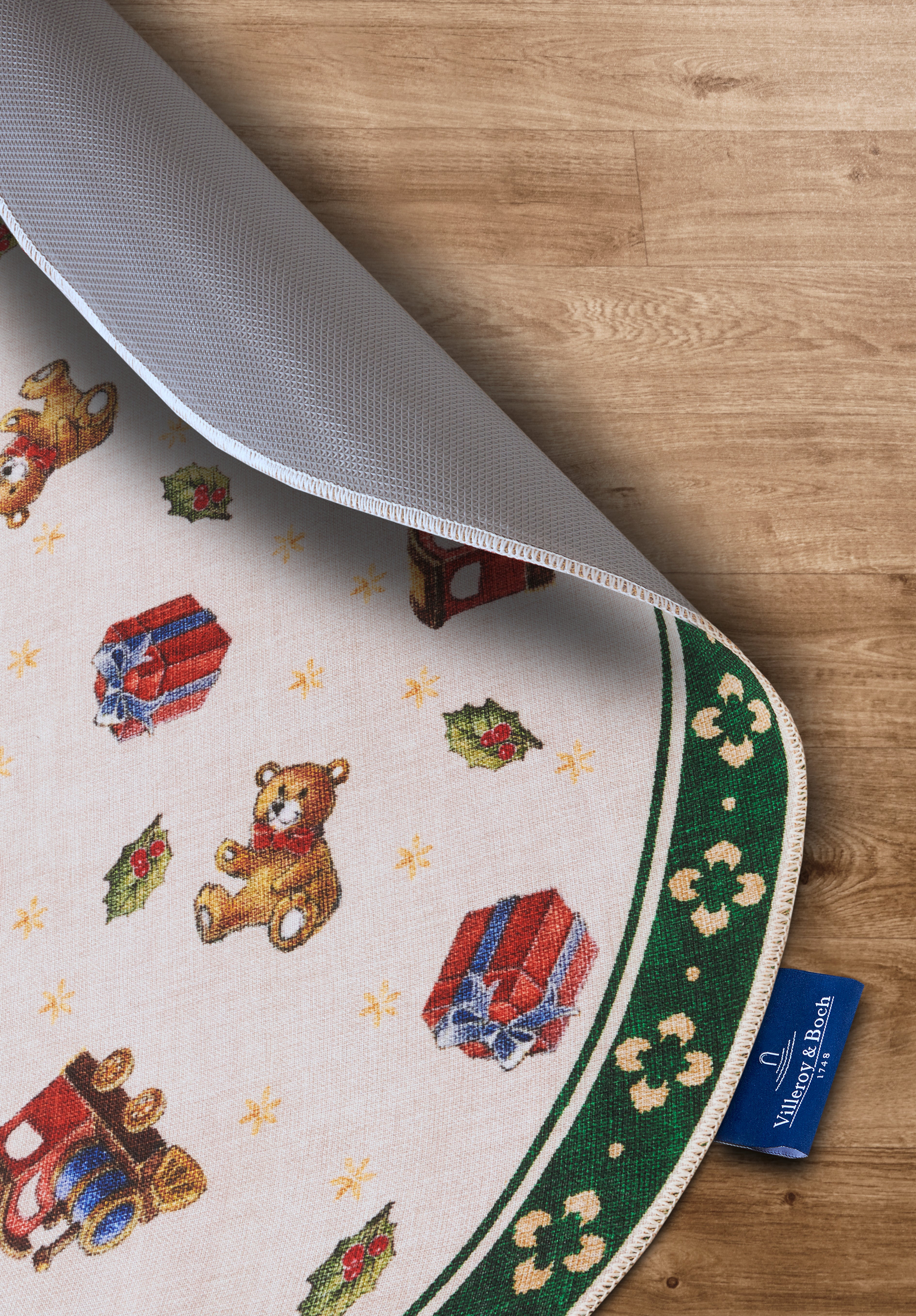VILLEROY & BOCH TOY'S DELIGHT JULETÆPPE, GRØN-MULTI 106193