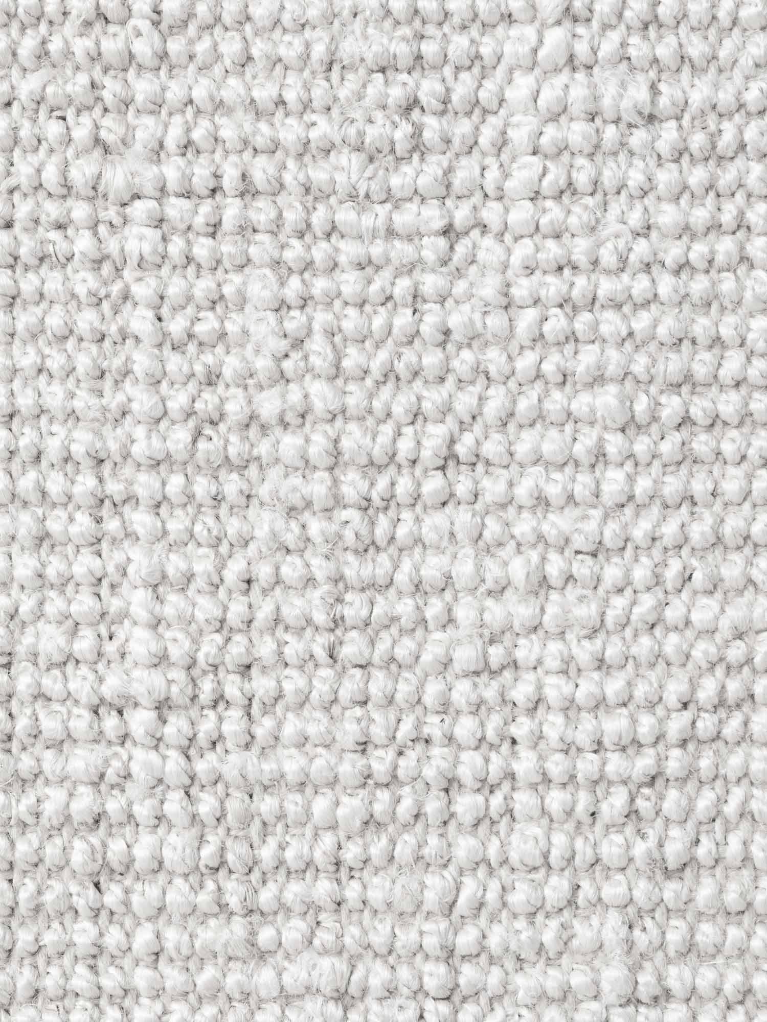 BOUCLE JUTE TÆPPE JAIPUR, HVID