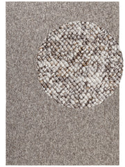 MOCCO MODERNE TÆPPE, TAUPE FLERFARVET 106229