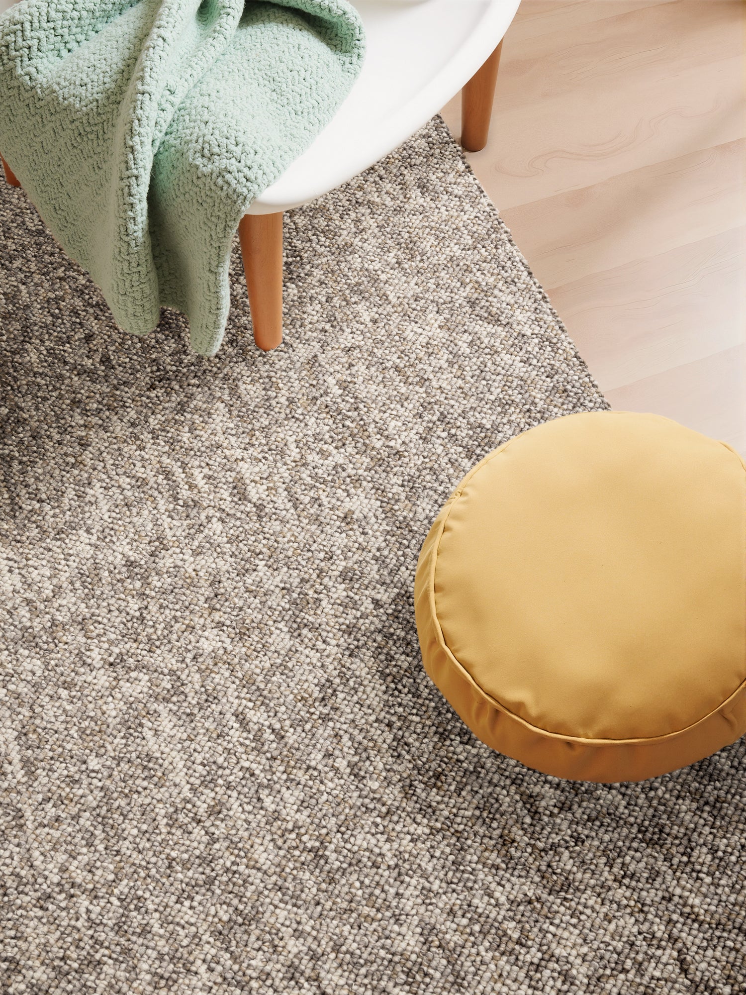 MOCCO MODERNE TÆPPE, TAUPE FLERFARVET 106229